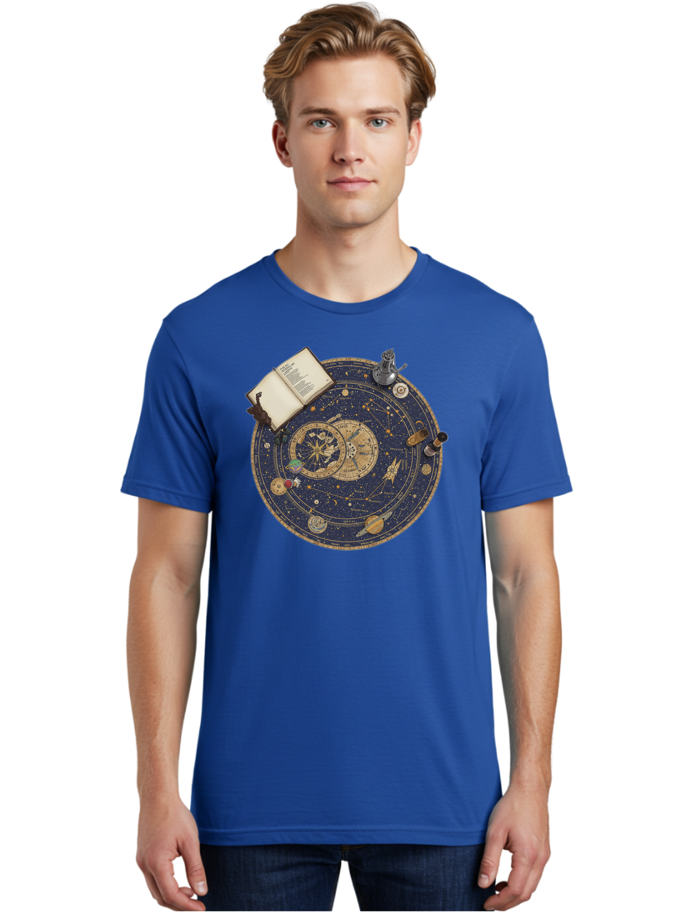 Astronomy-Wheel Men'S Graphic Tee, 100% Cotton, Comfortable Casual Summer Wear, Machine Washable, Vintage Camera, Old Camera, Antique Camera, Black Camera, Classic Photography, Photography Equipment, Nostalgic Device, Film Camera, Camera Art Bag153