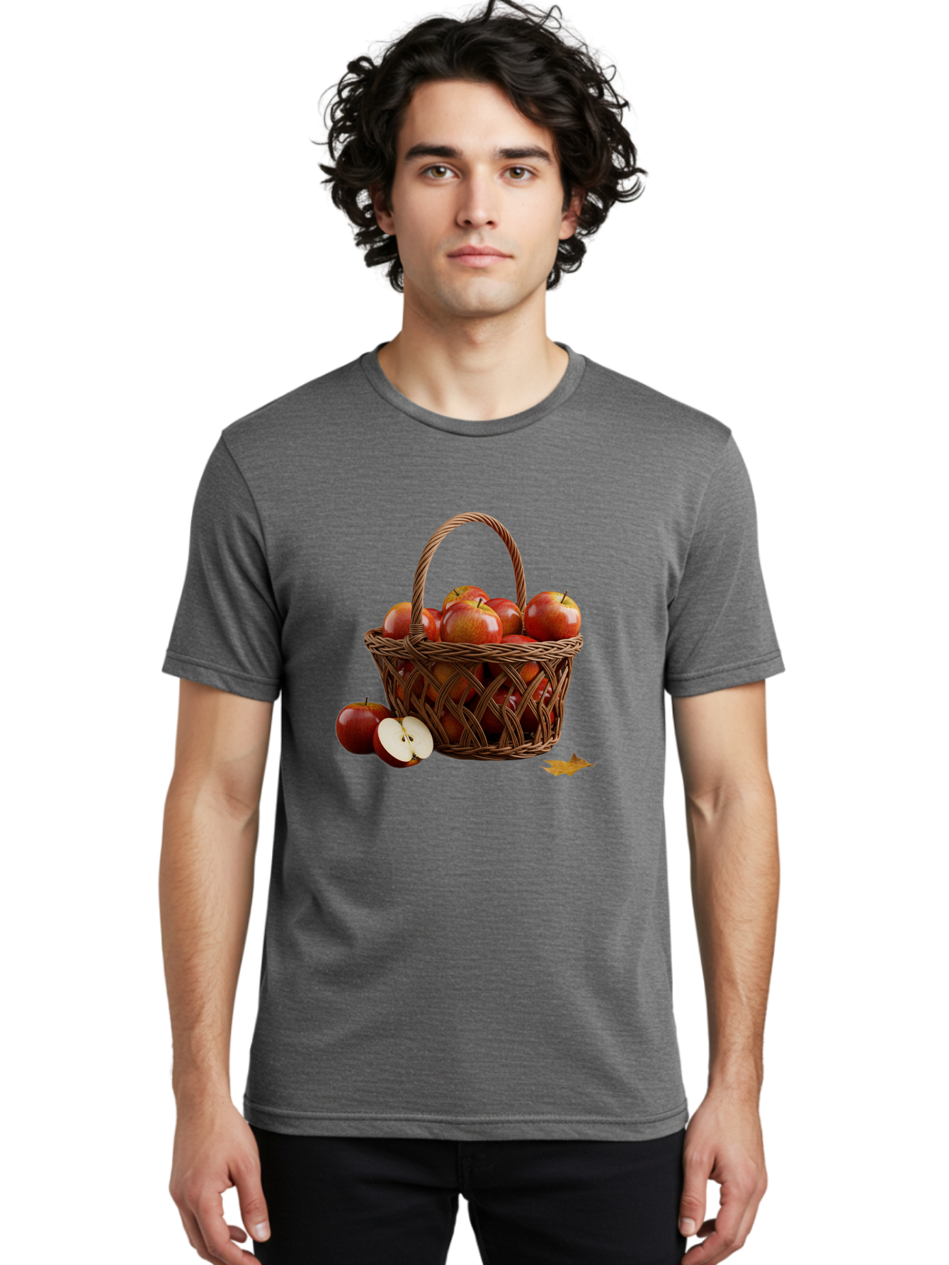 Basket-Of-Apples Men'S Graphic Tee, 100% Cotton, Comfortable Casual Summer Wear, Machine Washable, Vintage Camera, Old Camera, Antique Camera, Black Camera, Classic Photography, Photography Equipment, Nostalgic Device, Film Camera, Camera Art Bag163