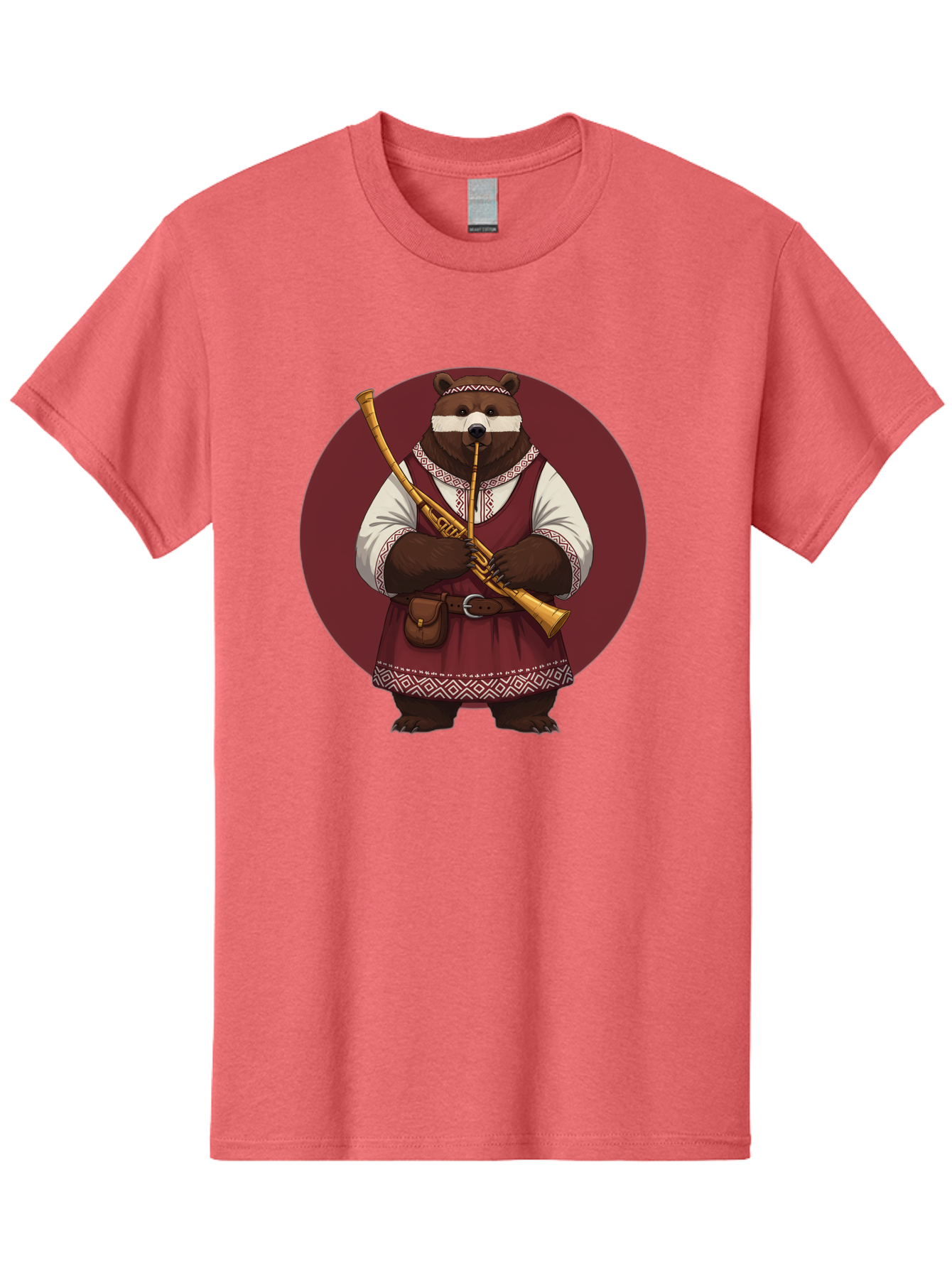 Bear-Playing-Bagpipes Men'S Graphic Tee, 100% Cotton, Comfortable Casual Summer Wear, Machine Washable, Vintage Camera, Old Camera, Antique Camera, Black Camera, Classic Photography, Photography Equipment, Nostalgic Device, Film Camera, Bag166