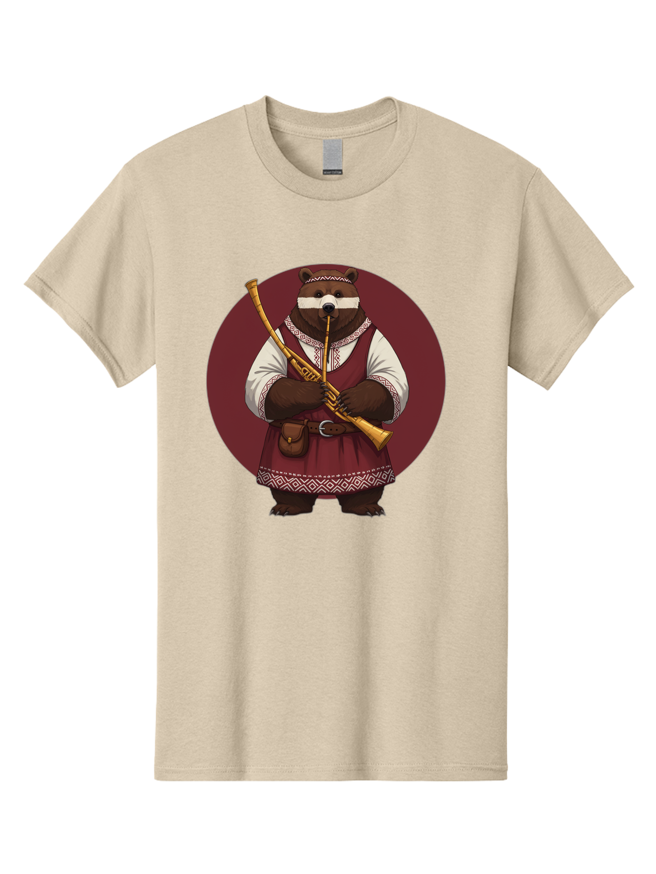 Bear-Playing-Bagpipes Men'S Graphic Tee, 100% Cotton, Comfortable Casual Summer Wear, Machine Washable, Vintage Camera, Old Camera, Antique Camera, Black Camera, Classic Photography, Photography Equipment, Nostalgic Device, Film Camera, Bag166