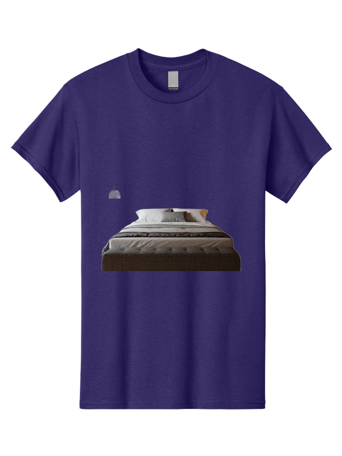 Bed-With-White-Pillows Men'S Graphic Tee, 100% Cotton, Comfortable Casual Summer Wear, Machine Washable, Vintage Camera, Old Camera, Antique Camera, Black Camera, Classic Photography, Photography Equipment, Nostalgic Device, Film Camera, Bag168