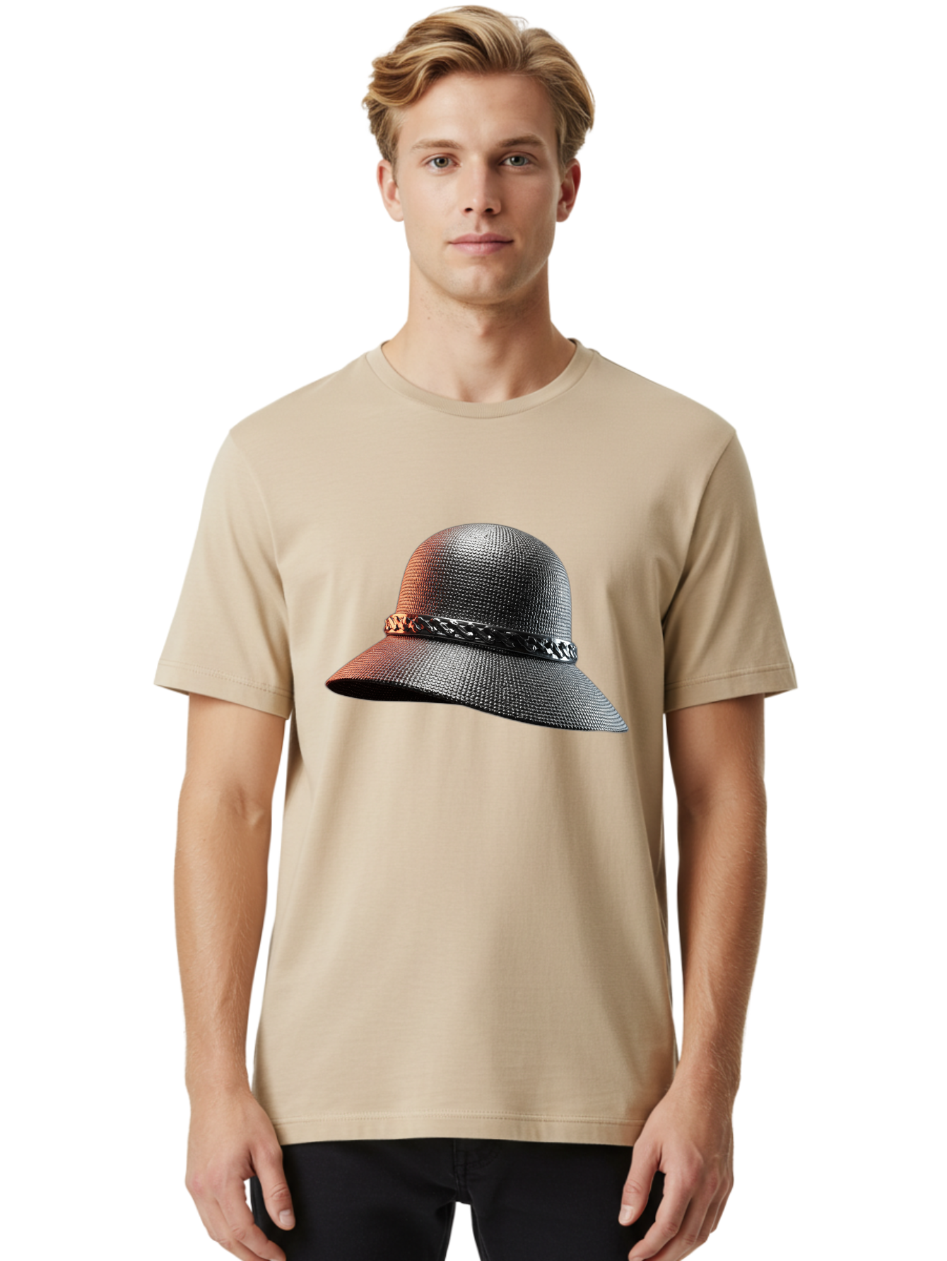 Black-Bucket-Hat Men'S Graphic Tee, 100% Cotton, Comfortable Casual Summer Wear, Machine Washable, Vintage Camera, Old Camera, Antique Camera, Black Camera, Classic Photography, Photography Equipment, Nostalgic Device, Film Camera, Camera Art Bag178