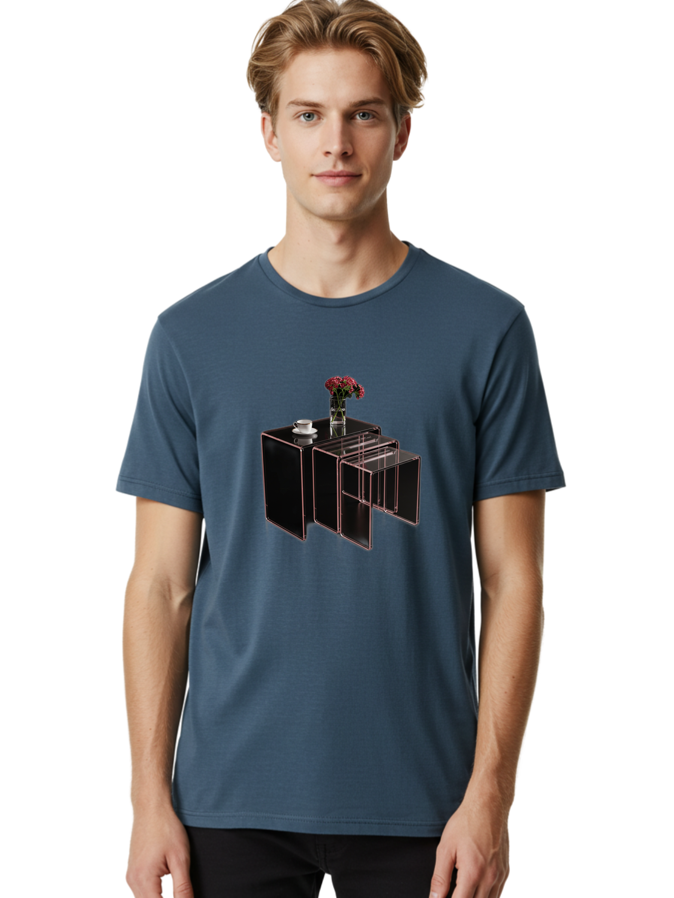 Black-Cabinet-With-Drawer Men'S Graphic Tee, 100% Cotton, Comfortable Casual Summer Wear, Machine Washable, Vintage Camera, Old Camera, Antique Camera, Black Camera, Classic Photography, Photography Equipment, Nostalgic Device, Film Camera, Bag179