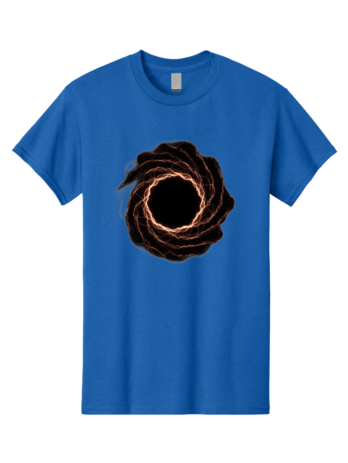 Black-Hole-Vortex Men'S Graphic Tee, 100% Cotton, Comfortable Casual Summer Wear, Machine Washable, Vintage Camera, Old Camera, Antique Camera, Black Camera, Classic Photography, Photography Equipment, Nostalgic Device, Film Camera, Camera Art Bag180