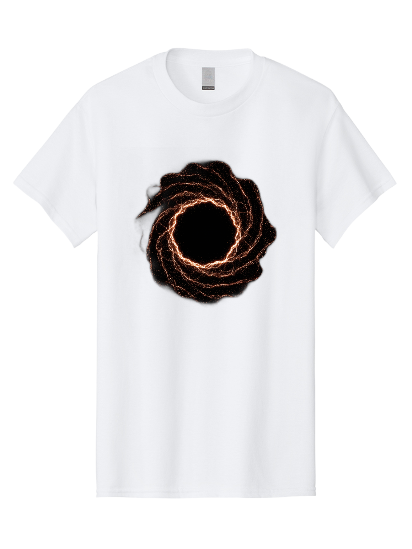 Black-Hole-Vortex Men'S Graphic Tee, 100% Cotton, Comfortable Casual Summer Wear, Machine Washable, Vintage Camera, Old Camera, Antique Camera, Black Camera, Classic Photography, Photography Equipment, Nostalgic Device, Film Camera, Camera Art Bag180