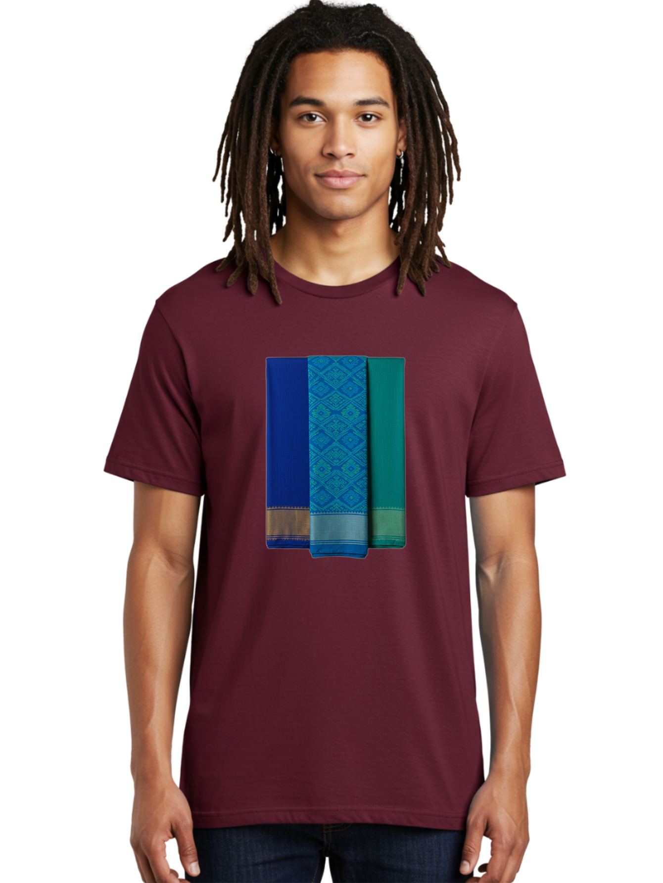 Blue-And-Teal-Sarees Men'S Graphic Tee, 100% Cotton, Comfortable Casual Summer Wear, Machine Washable, Vintage Camera, Old Camera, Antique Camera, Black Camera, Classic Photography, Photography Equipment, Nostalgic Device, Film Camera, Bag184