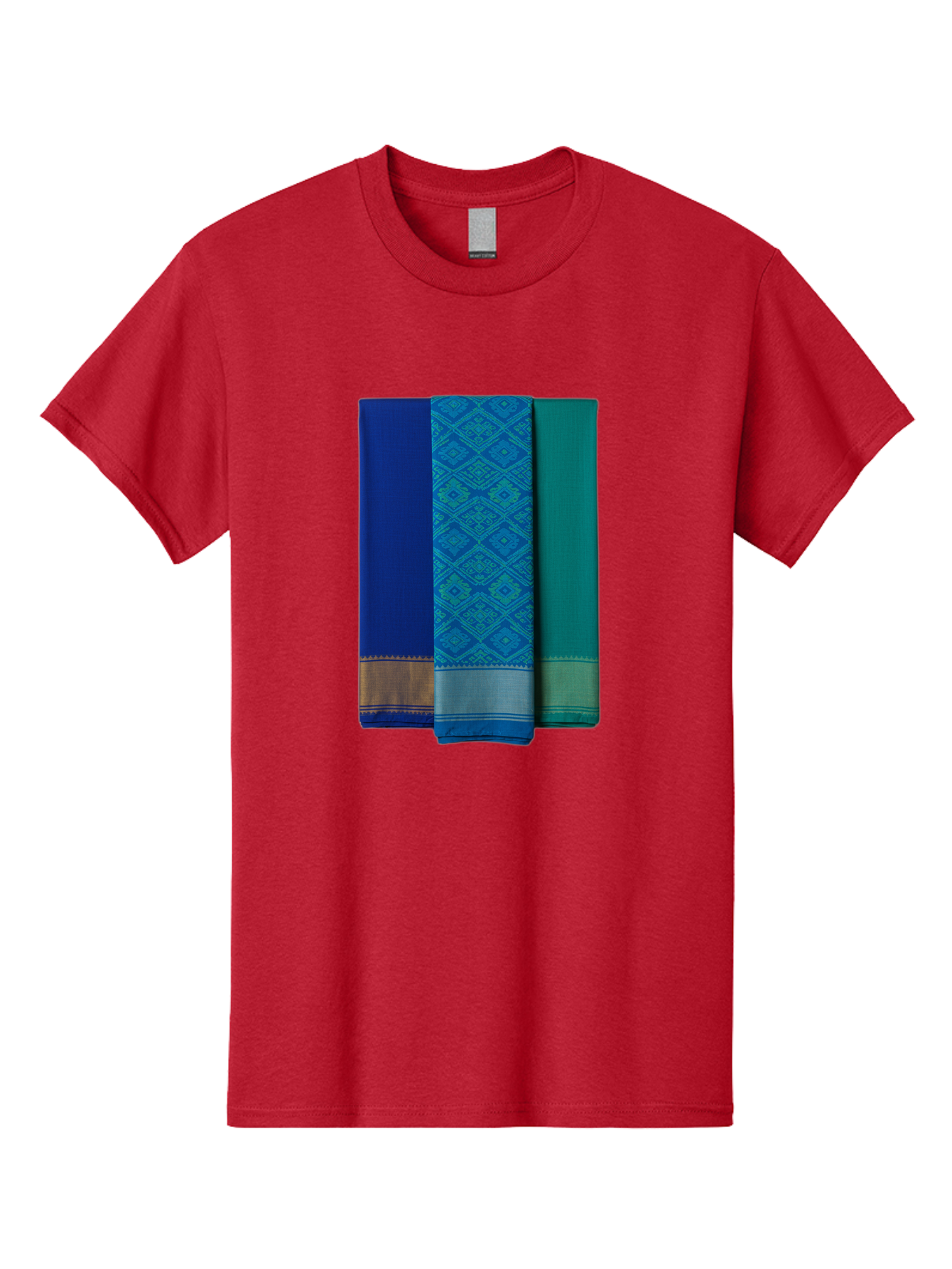 Blue-And-Teal-Sarees Men'S Graphic Tee, 100% Cotton, Comfortable Casual Summer Wear, Machine Washable, Vintage Camera, Old Camera, Antique Camera, Black Camera, Classic Photography, Photography Equipment, Nostalgic Device, Film Camera, Bag184