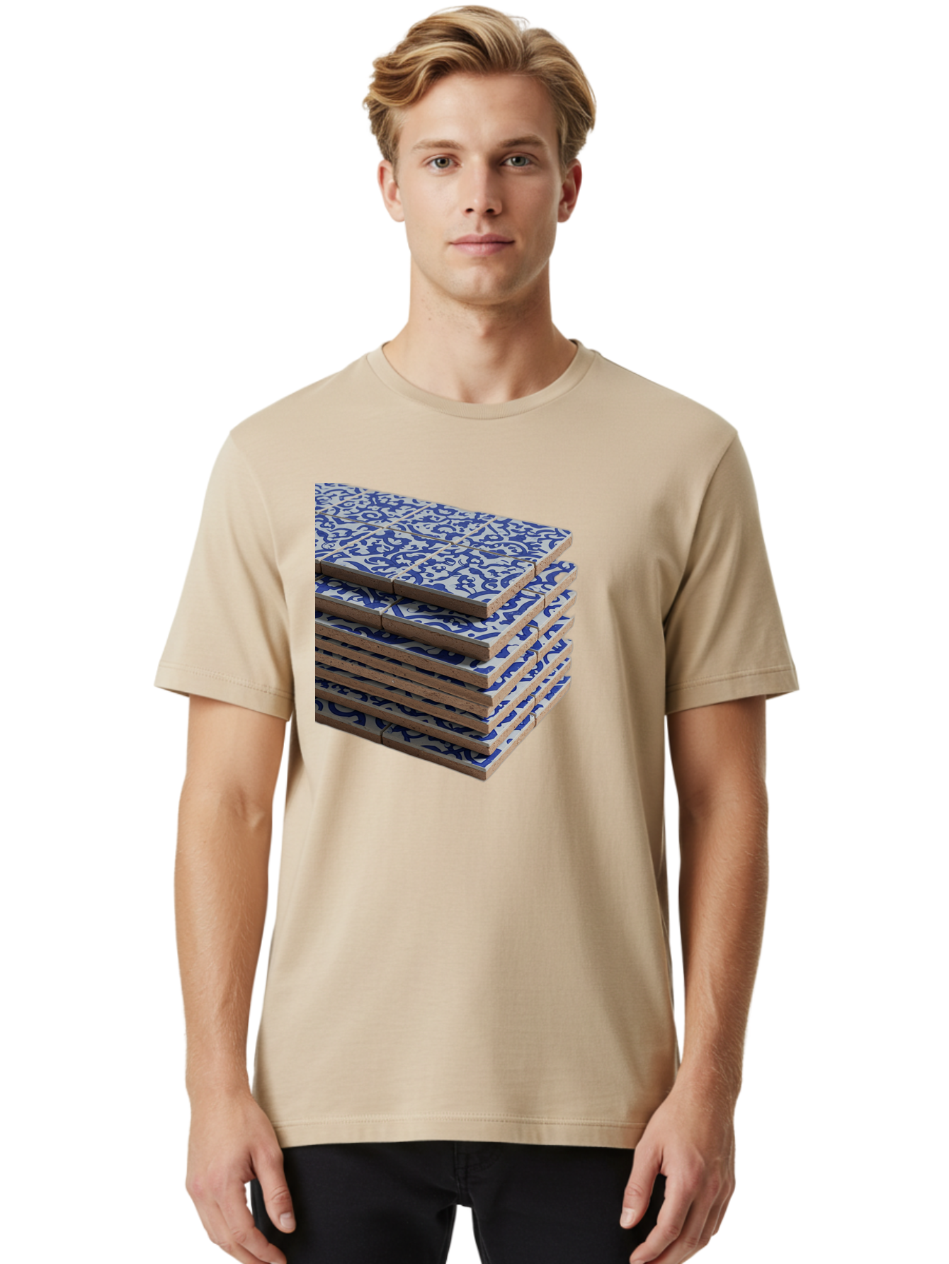 Blue-And-White-Coasters Men'S Graphic Tee, 100% Cotton, Comfortable Casual Summer Wear, Machine Washable, Vintage Camera, Old Camera, Antique Camera, Black Camera, Classic Photography, Photography Equipment, Nostalgic Device, Film Camera, Bag185