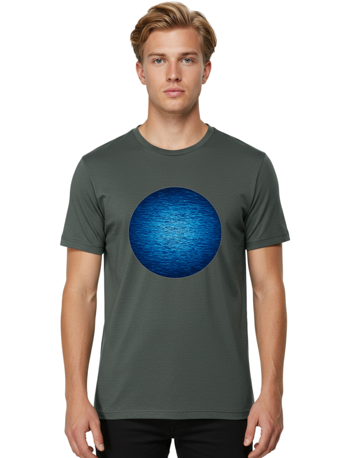 Blue-Circle Men'S Graphic Tee, 100% Cotton, Comfortable Casual Summer Wear, Machine Washable, Vintage Camera, Old Camera, Antique Camera, Black Camera, Classic Photography, Photography Equipment, Nostalgic Device, Film Camera, Camera Art Bag188