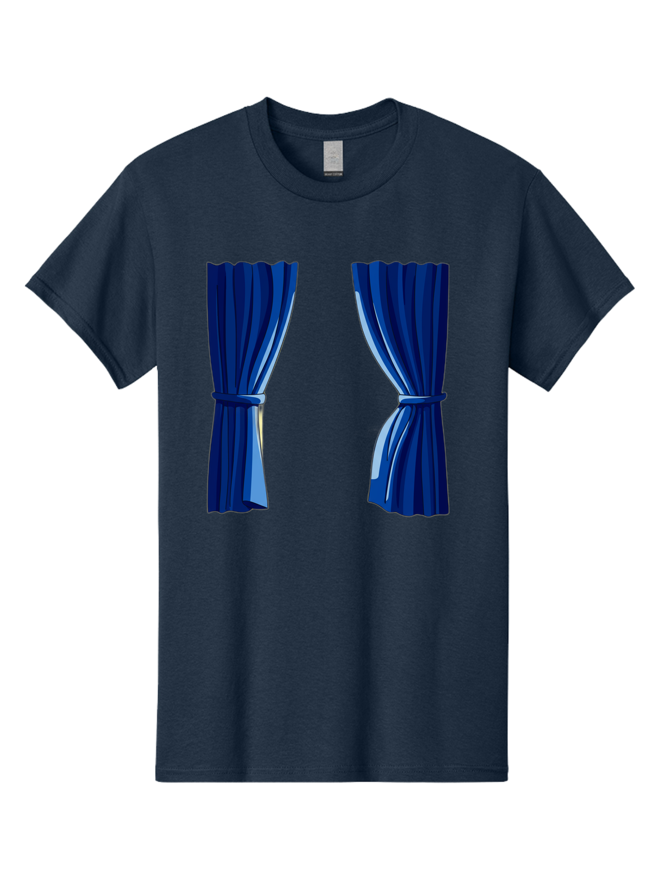 Blue-Curtains Men'S Graphic Tee, 100% Cotton, Comfortable Casual Summer Wear, Machine Washable, Vintage Camera, Old Camera, Antique Camera, Black Camera, Classic Photography, Photography Equipment, Nostalgic Device, Film Camera, Camera Art Bag190