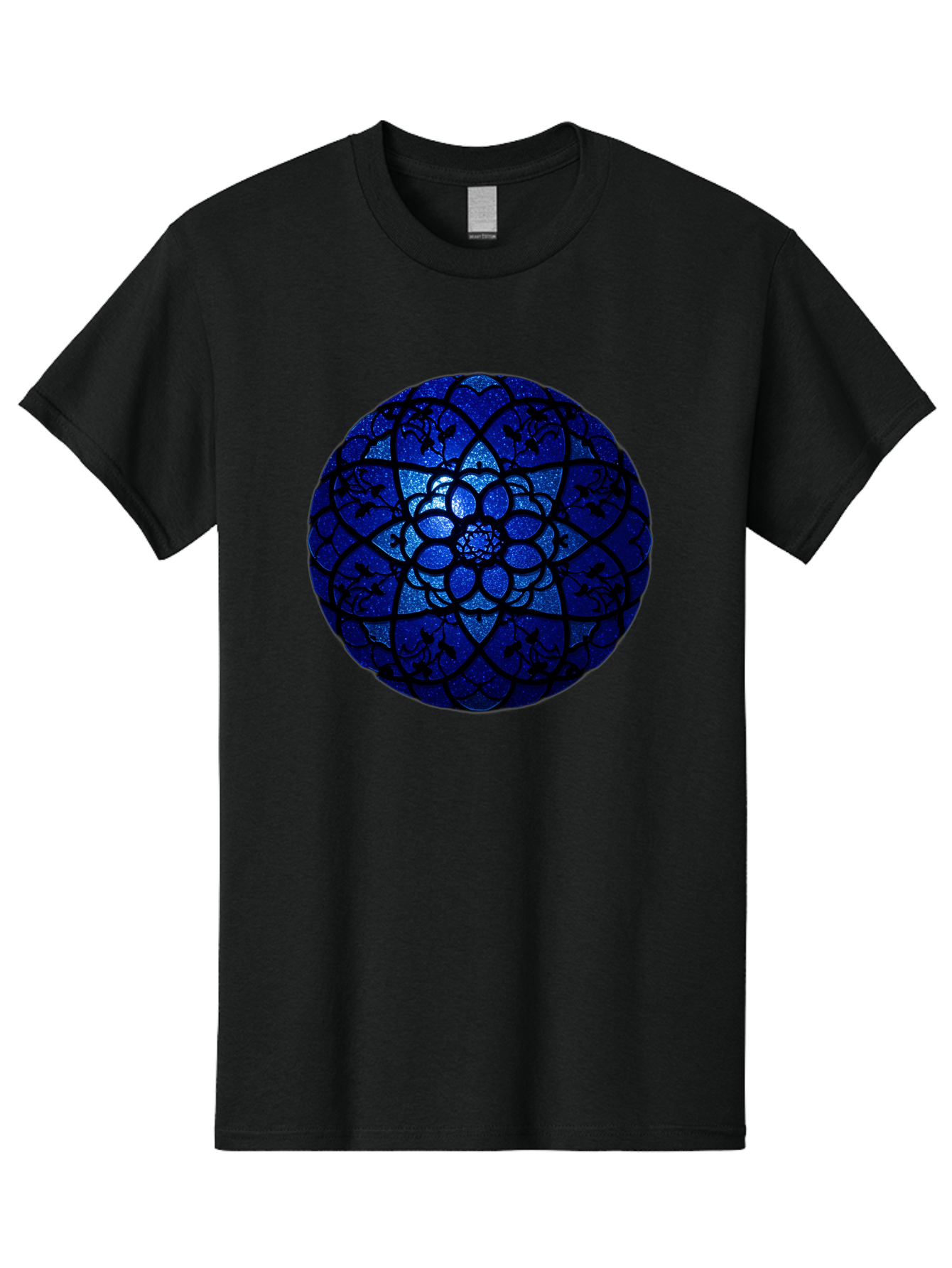 Blue-Lotus-Mandala Men'S Graphic Tee, 100% Cotton, Comfortable Casual Summer Wear, Machine Washable, Vintage Camera, Old Camera, Antique Camera, Black Camera, Classic Photography, Photography Equipment, Nostalgic Device, Film Camera, Bag196