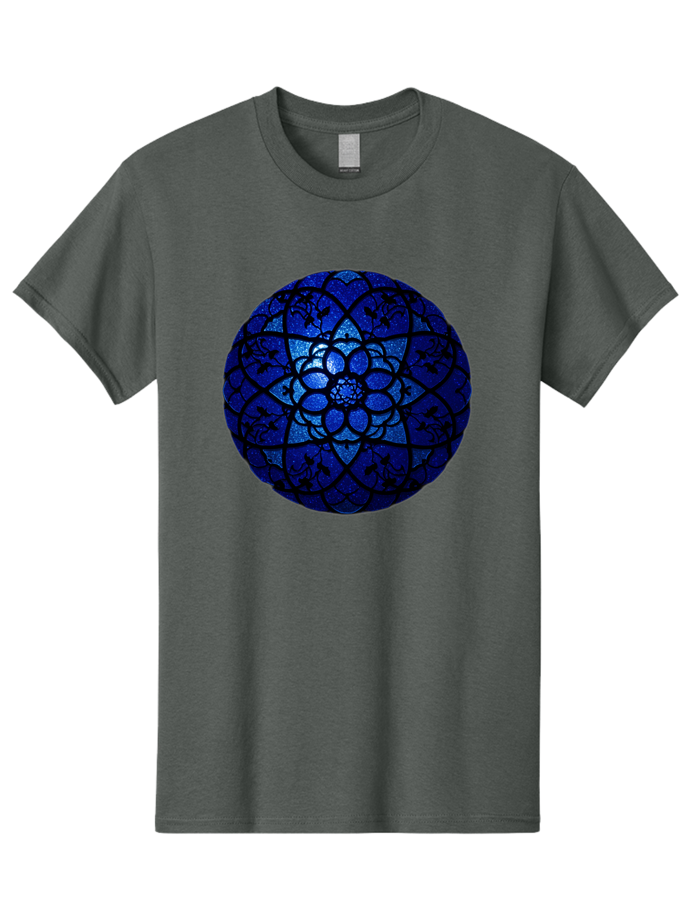 Blue-Lotus-Mandala Men'S Graphic Tee, 100% Cotton, Comfortable Casual Summer Wear, Machine Washable, Vintage Camera, Old Camera, Antique Camera, Black Camera, Classic Photography, Photography Equipment, Nostalgic Device, Film Camera, Bag196