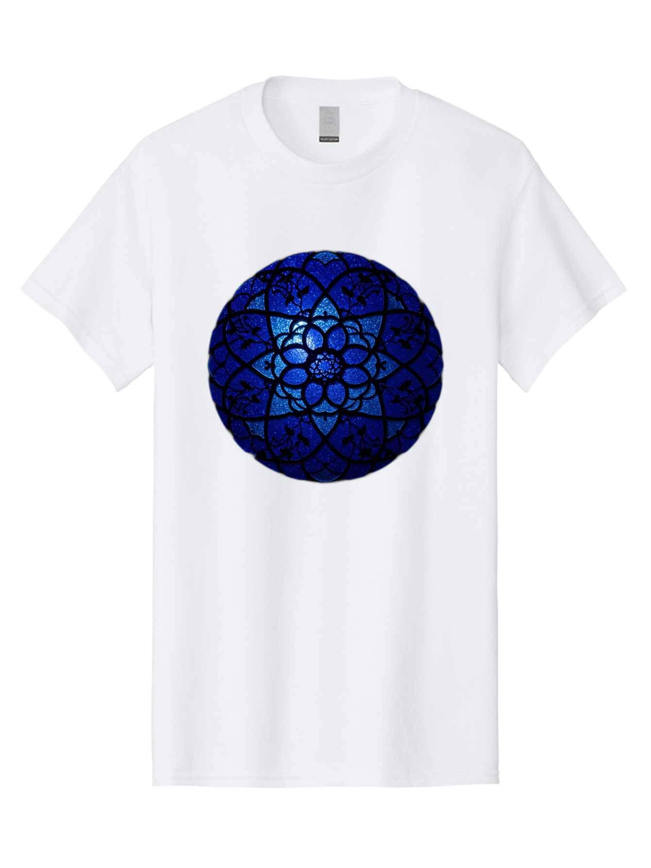 Blue-Lotus-Mandala Men'S Graphic Tee, 100% Cotton, Comfortable Casual Summer Wear, Machine Washable, Vintage Camera, Old Camera, Antique Camera, Black Camera, Classic Photography, Photography Equipment, Nostalgic Device, Film Camera, Bag196