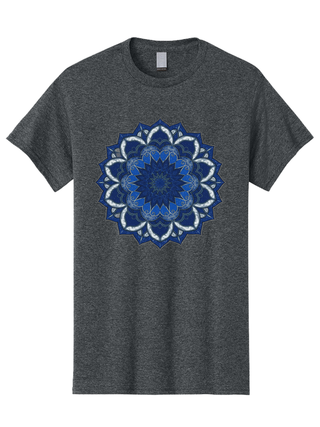 Blue-Mandala Men'S Graphic Tee, 100% Cotton, Comfortable Casual Summer Wear, Machine Washable, Vintage Camera, Old Camera, Antique Camera, Black Camera, Classic Photography, Photography Equipment, Nostalgic Device, Film Camera, Camera Art Bag197