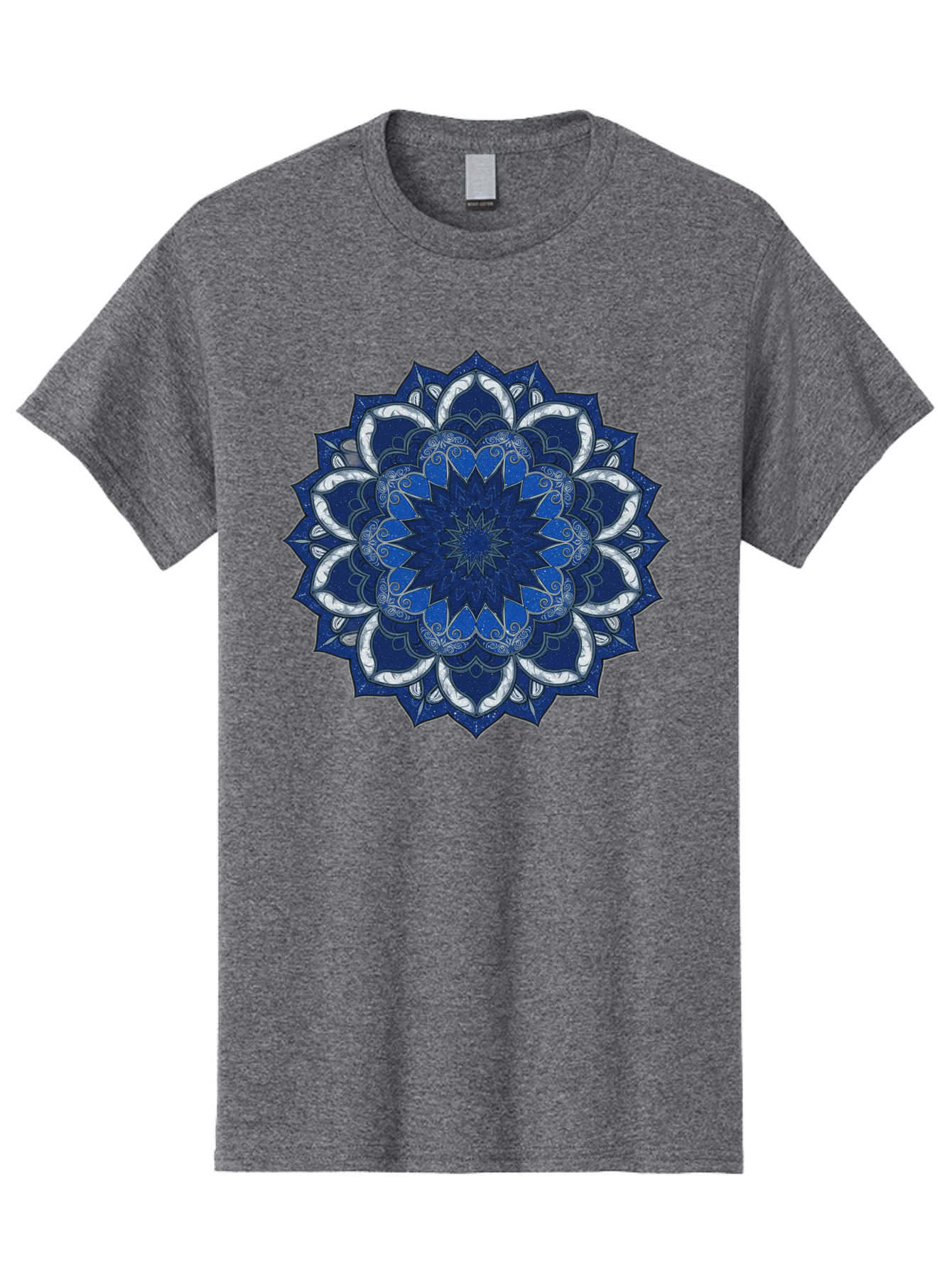 Blue-Mandala Men'S Graphic Tee, 100% Cotton, Comfortable Casual Summer Wear, Machine Washable, Vintage Camera, Old Camera, Antique Camera, Black Camera, Classic Photography, Photography Equipment, Nostalgic Device, Film Camera, Camera Art Bag197