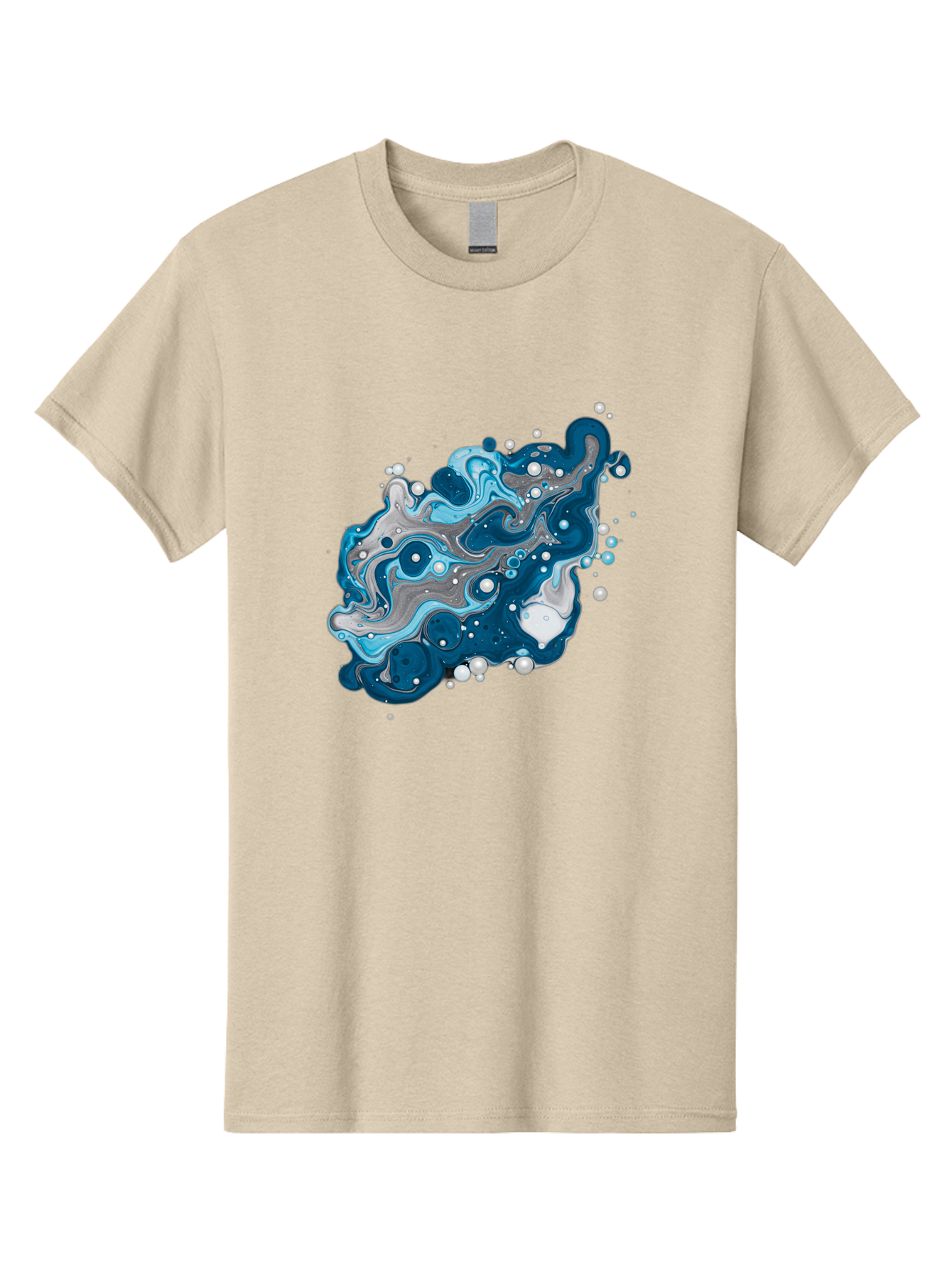 Blue-Marble-Effect Men'S Graphic Tee, 100% Cotton, Comfortable Casual Summer Wear, Machine Washable, Vintage Camera, Old Camera, Antique Camera, Black Camera, Classic Photography, Photography Equipment, Nostalgic Device, Film Camera, Bag198