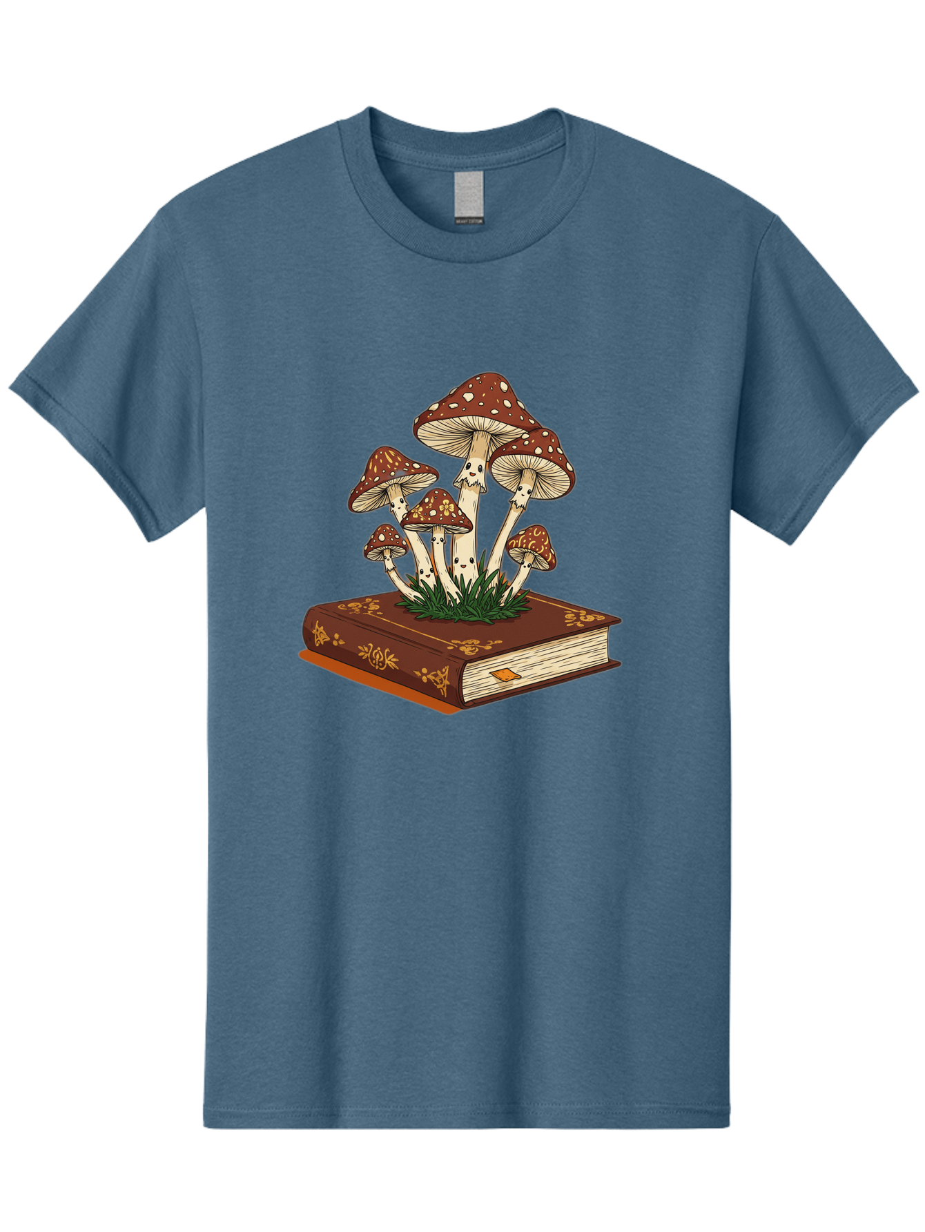 Book-With-Mushrooms Men'S Graphic Tee, 100% Cotton, Comfortable Casual Summer Wear, Machine Washable, Vintage Camera, Old Camera, Antique Camera, Black Camera, Classic Photography, Photography Equipment, Nostalgic Device, Film Camera, Bag212