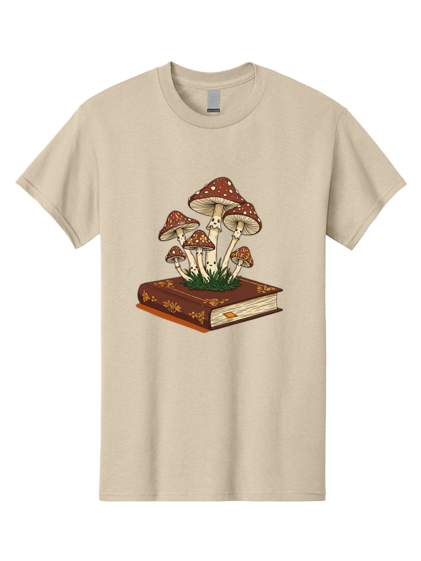 Book-With-Mushrooms Men'S Graphic Tee, 100% Cotton, Comfortable Casual Summer Wear, Machine Washable, Vintage Camera, Old Camera, Antique Camera, Black Camera, Classic Photography, Photography Equipment, Nostalgic Device, Film Camera, Bag212