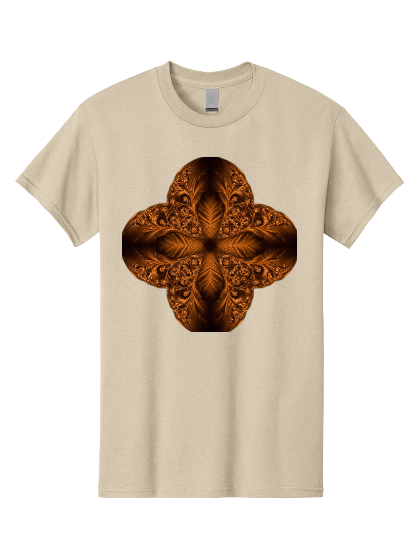 Brown-Fractal-Design Men'S Graphic Tee, 100% Cotton, Comfortable Casual Summer Wear, Machine Washable, Vintage Camera, Old Camera, Antique Camera, Black Camera, Classic Photography, Photography Equipment, Nostalgic Device, Film Camera, Bag216