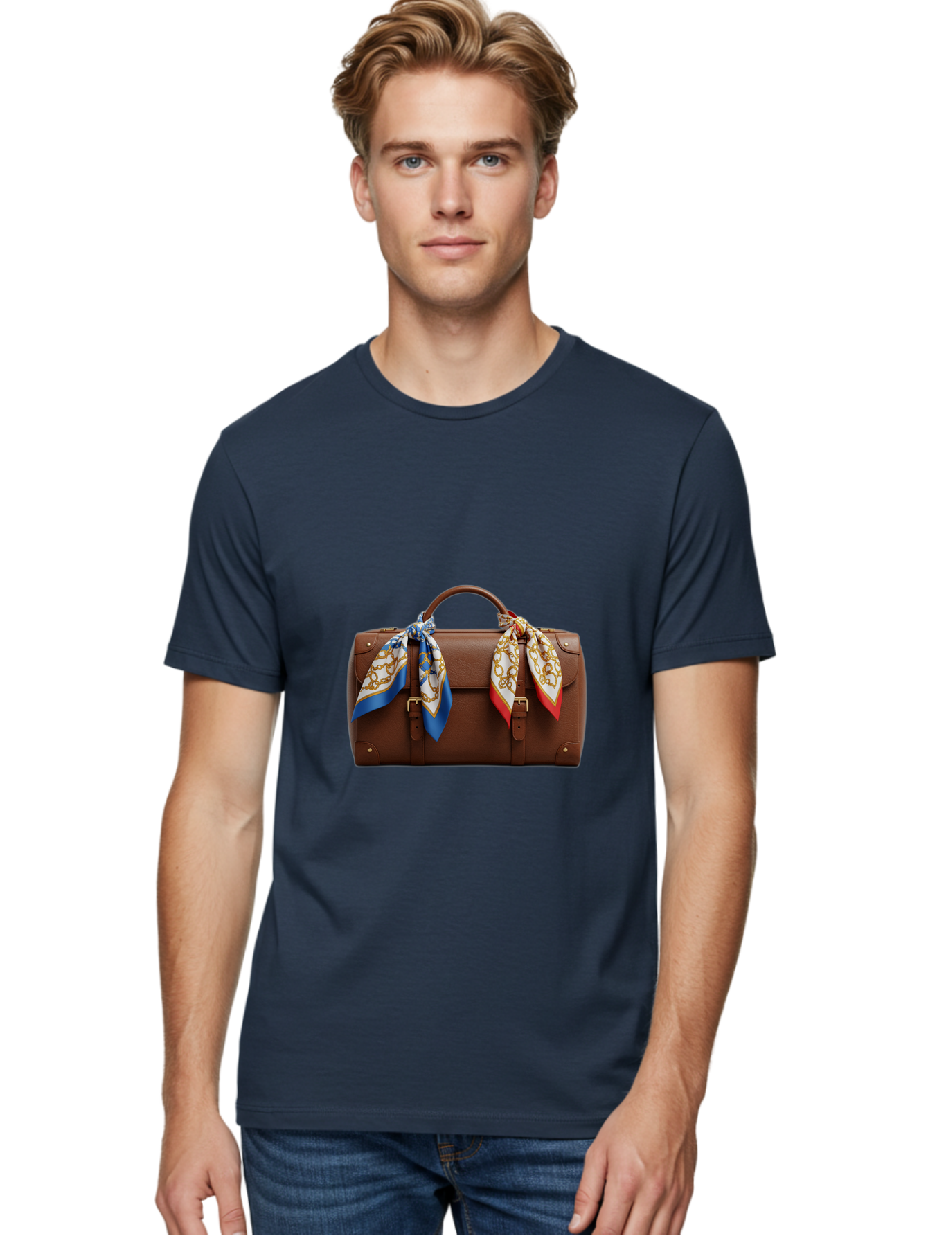 Brown-Leather-Handbag Men'S Graphic Tee, 100% Cotton, Comfortable Casual Summer Wear, Machine Washable, Vintage Camera, Old Camera, Antique Camera, Black Camera, Classic Photography, Photography Equipment, Nostalgic Device, Film Camera, Bag218