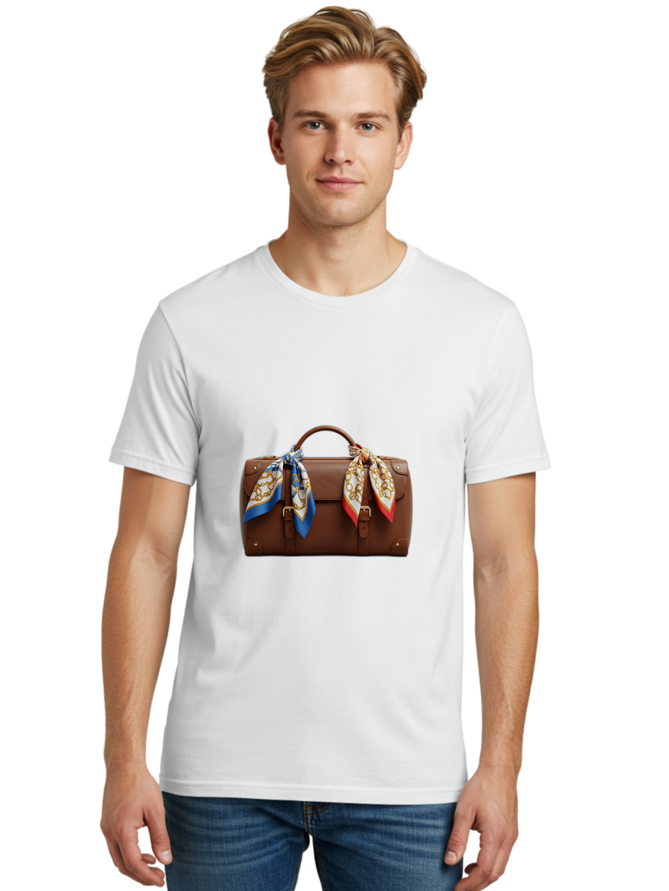 Brown-Leather-Handbag Men'S Graphic Tee, 100% Cotton, Comfortable Casual Summer Wear, Machine Washable, Vintage Camera, Old Camera, Antique Camera, Black Camera, Classic Photography, Photography Equipment, Nostalgic Device, Film Camera, Bag218