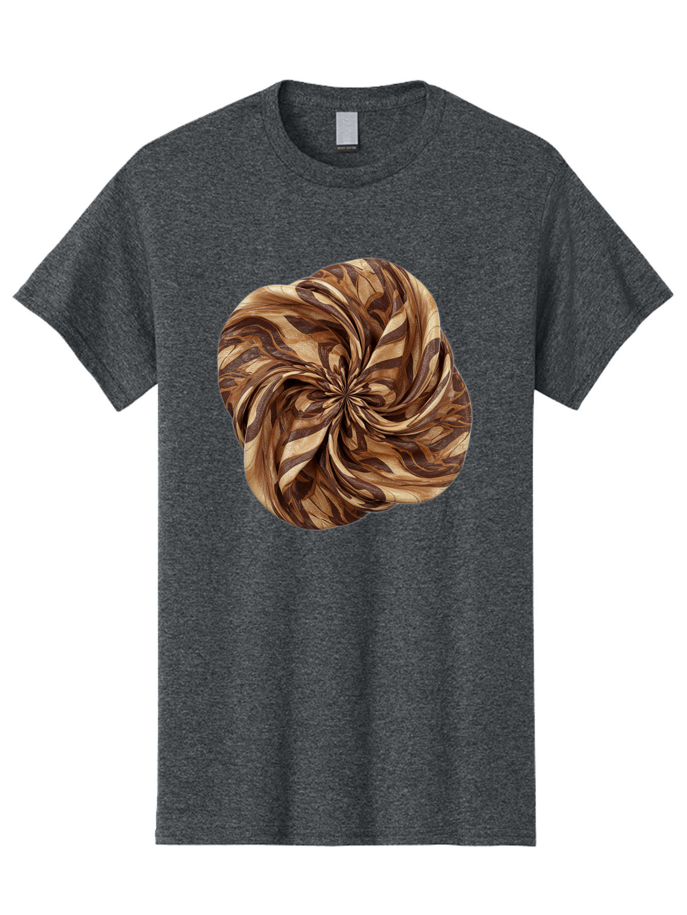 Brown-Marble-Swirl Men'S Graphic Tee, 100% Cotton, Comfortable Casual Summer Wear, Machine Washable, Vintage Camera, Old Camera, Antique Camera, Black Camera, Classic Photography, Photography Equipment, Nostalgic Device, Film Camera, Bag219