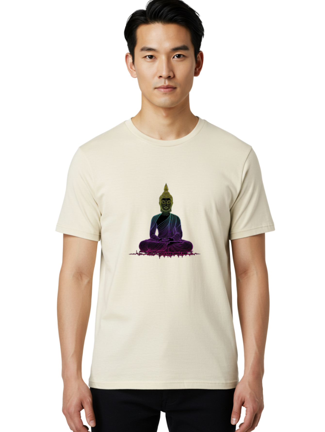 Buddha Men'S Graphic Tee, 100% Cotton, Comfortable Casual Summer Wear, Machine Washable, Vintage Camera, Old Camera, Antique Camera, Black Camera, Classic Photography, Photography Equipment, Nostalgic Device, Film Camera, Camera Art Bag223