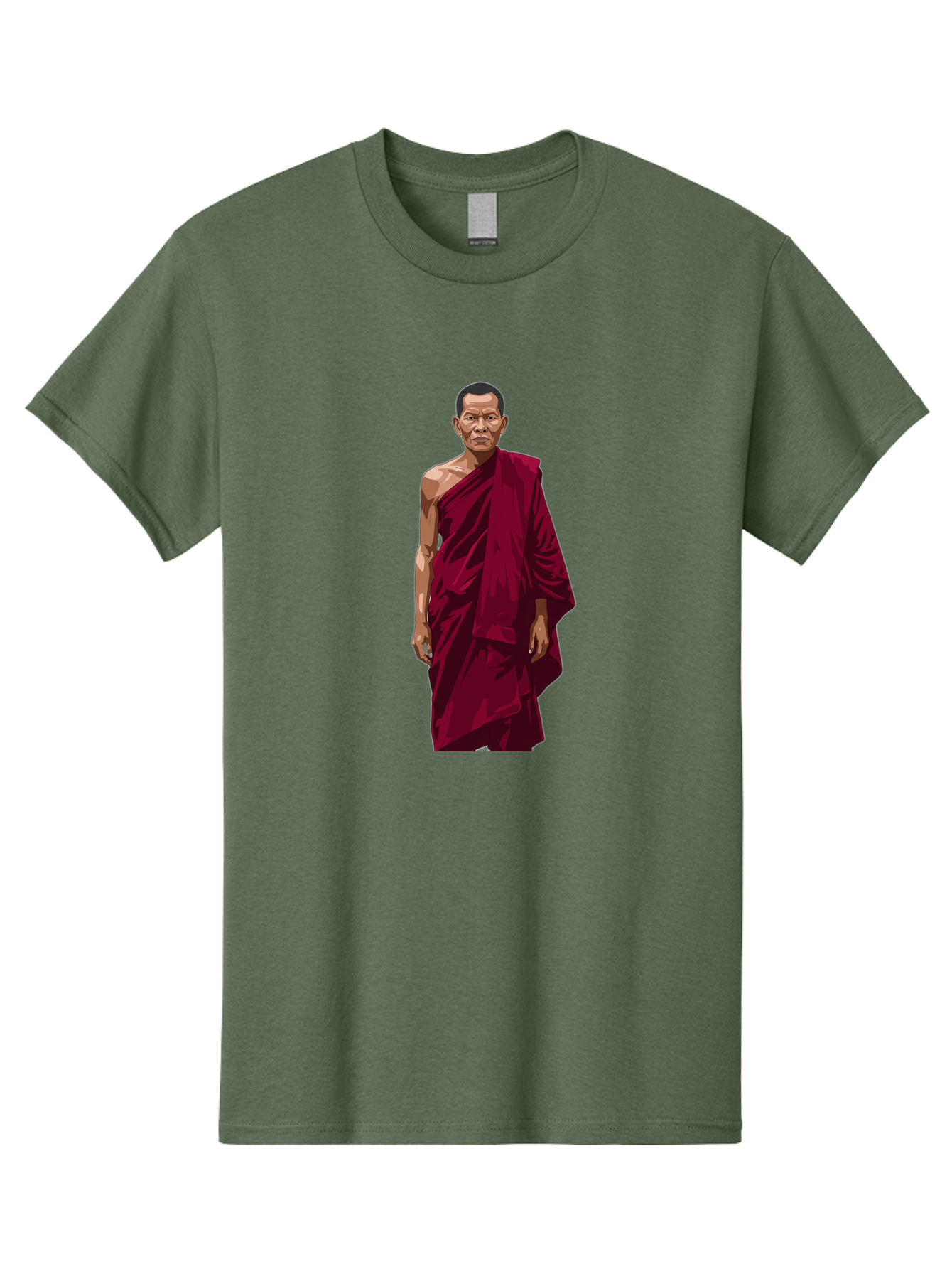 Buddhist-Monk-1 Men'S Graphic Tee, 100% Cotton, Comfortable Casual Summer Wear, Machine Washable, Vintage Camera, Old Camera, Antique Camera, Black Camera, Classic Photography, Photography Equipment, Nostalgic Device, Film Camera, Camera Art Bag224
