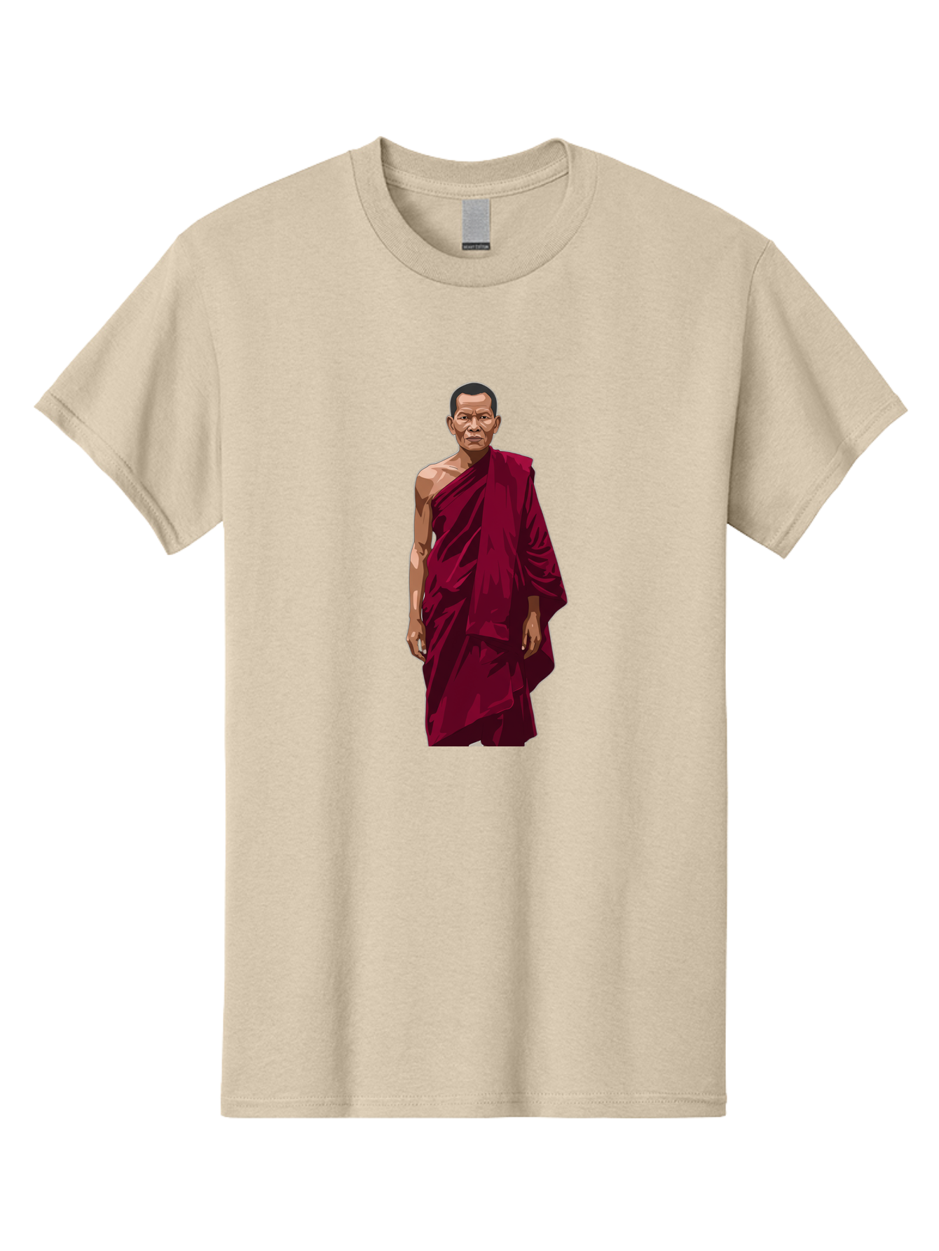 Buddhist-Monk-1 Men'S Graphic Tee, 100% Cotton, Comfortable Casual Summer Wear, Machine Washable, Vintage Camera, Old Camera, Antique Camera, Black Camera, Classic Photography, Photography Equipment, Nostalgic Device, Film Camera, Camera Art Bag224