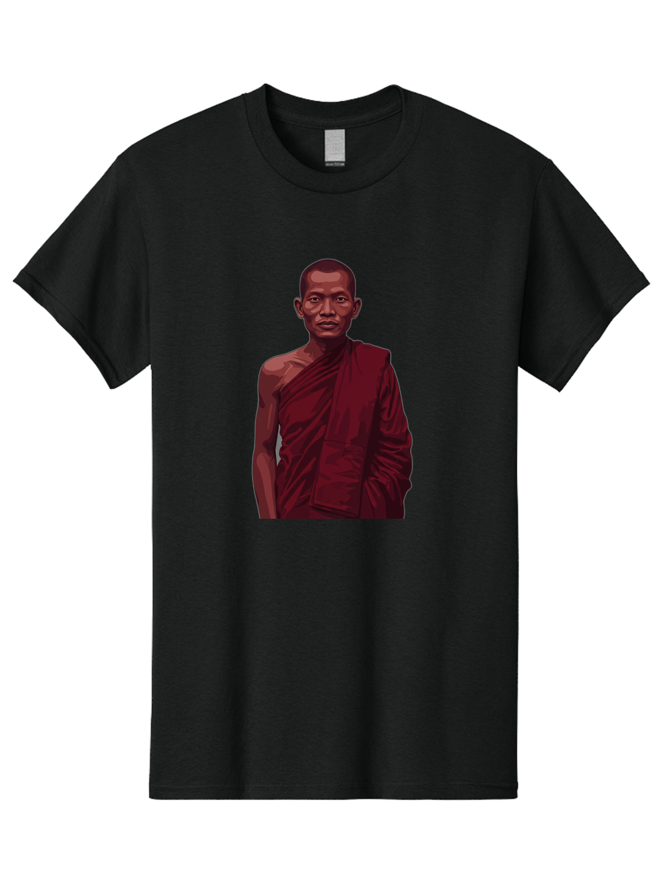 Buddhist-Monk-2 Men'S Graphic Tee, 100% Cotton, Comfortable Casual Summer Wear, Machine Washable, Vintage Camera, Old Camera, Antique Camera, Black Camera, Classic Photography, Photography Equipment, Nostalgic Device, Film Camera, Camera Art Bag225
