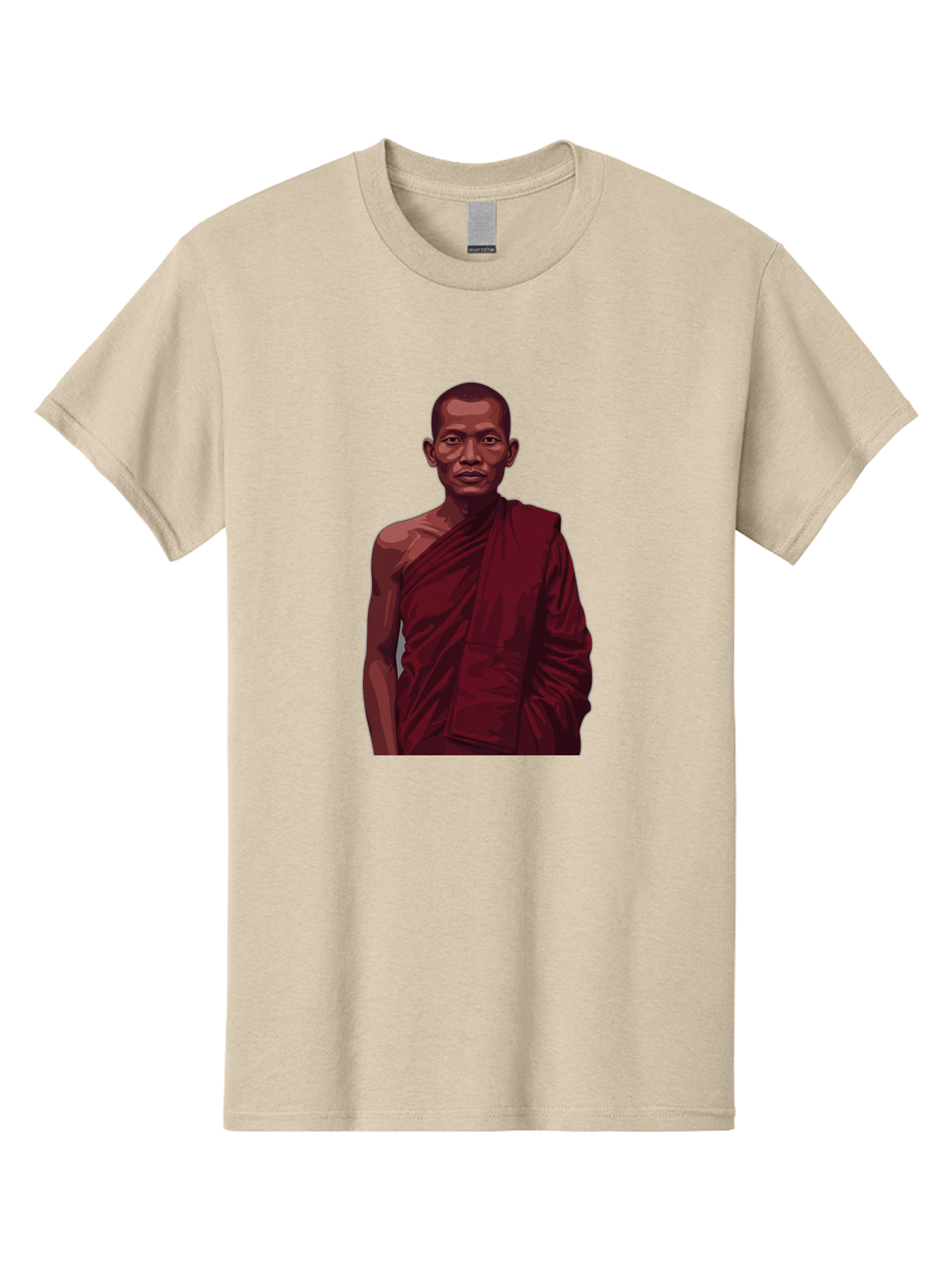 Buddhist-Monk-2 Men'S Graphic Tee, 100% Cotton, Comfortable Casual Summer Wear, Machine Washable, Vintage Camera, Old Camera, Antique Camera, Black Camera, Classic Photography, Photography Equipment, Nostalgic Device, Film Camera, Camera Art Bag225
