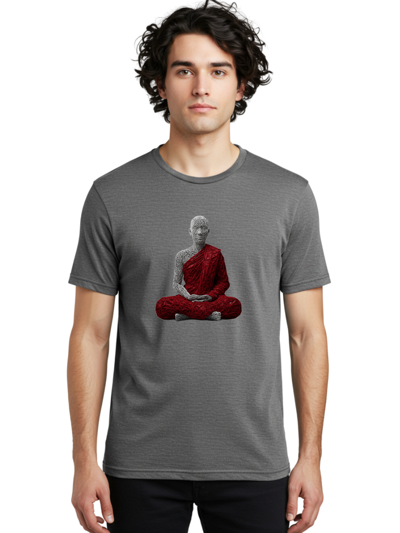 Buddhist-Monk-3 Men'S Graphic Tee, 100% Cotton, Comfortable Casual Summer Wear, Machine Washable, Vintage Camera, Old Camera, Antique Camera, Black Camera, Classic Photography, Photography Equipment, Nostalgic Device, Film Camera, Camera Art Bag226