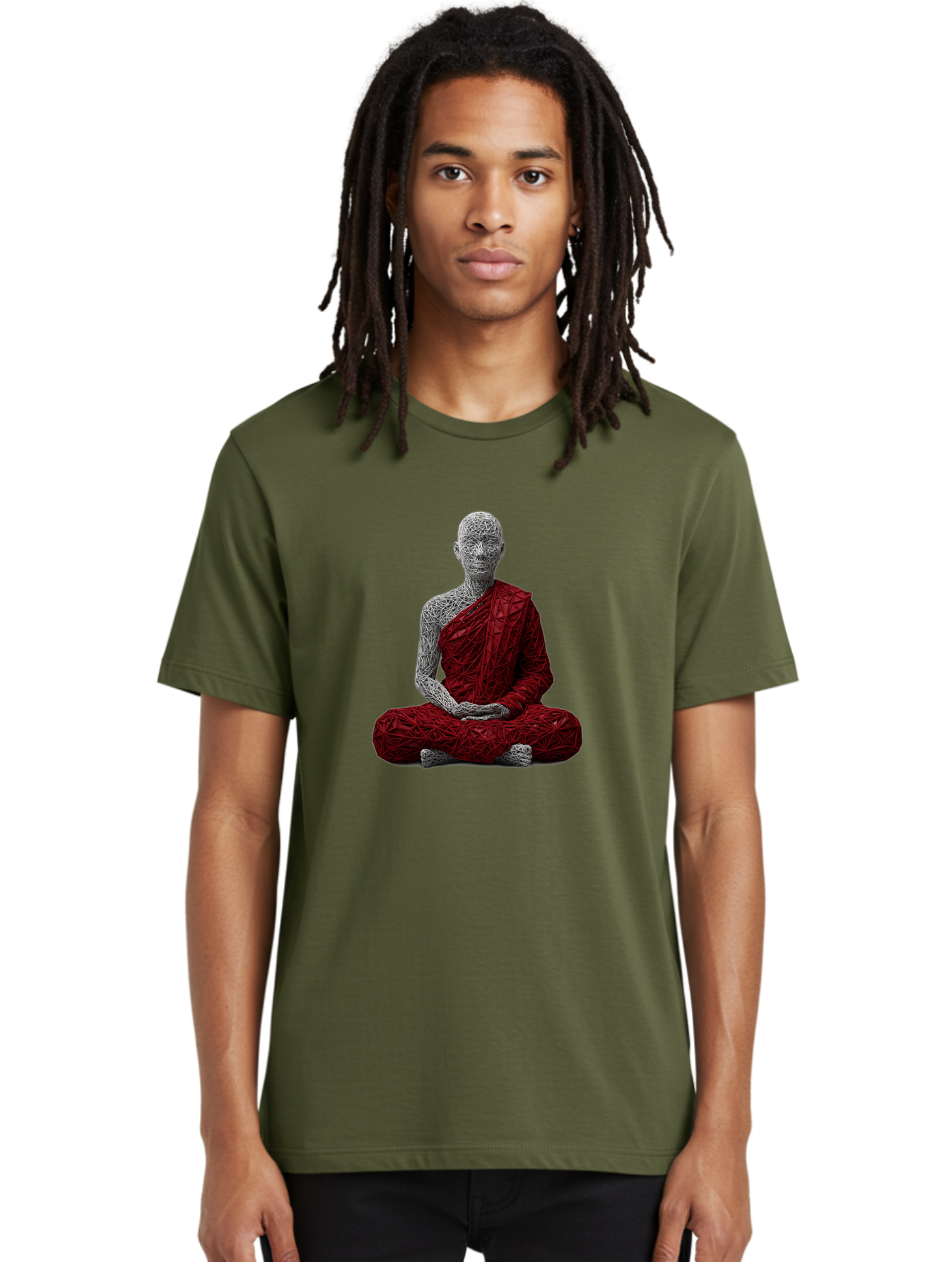 Buddhist-Monk-3 Men'S Graphic Tee, 100% Cotton, Comfortable Casual Summer Wear, Machine Washable, Vintage Camera, Old Camera, Antique Camera, Black Camera, Classic Photography, Photography Equipment, Nostalgic Device, Film Camera, Camera Art Bag226