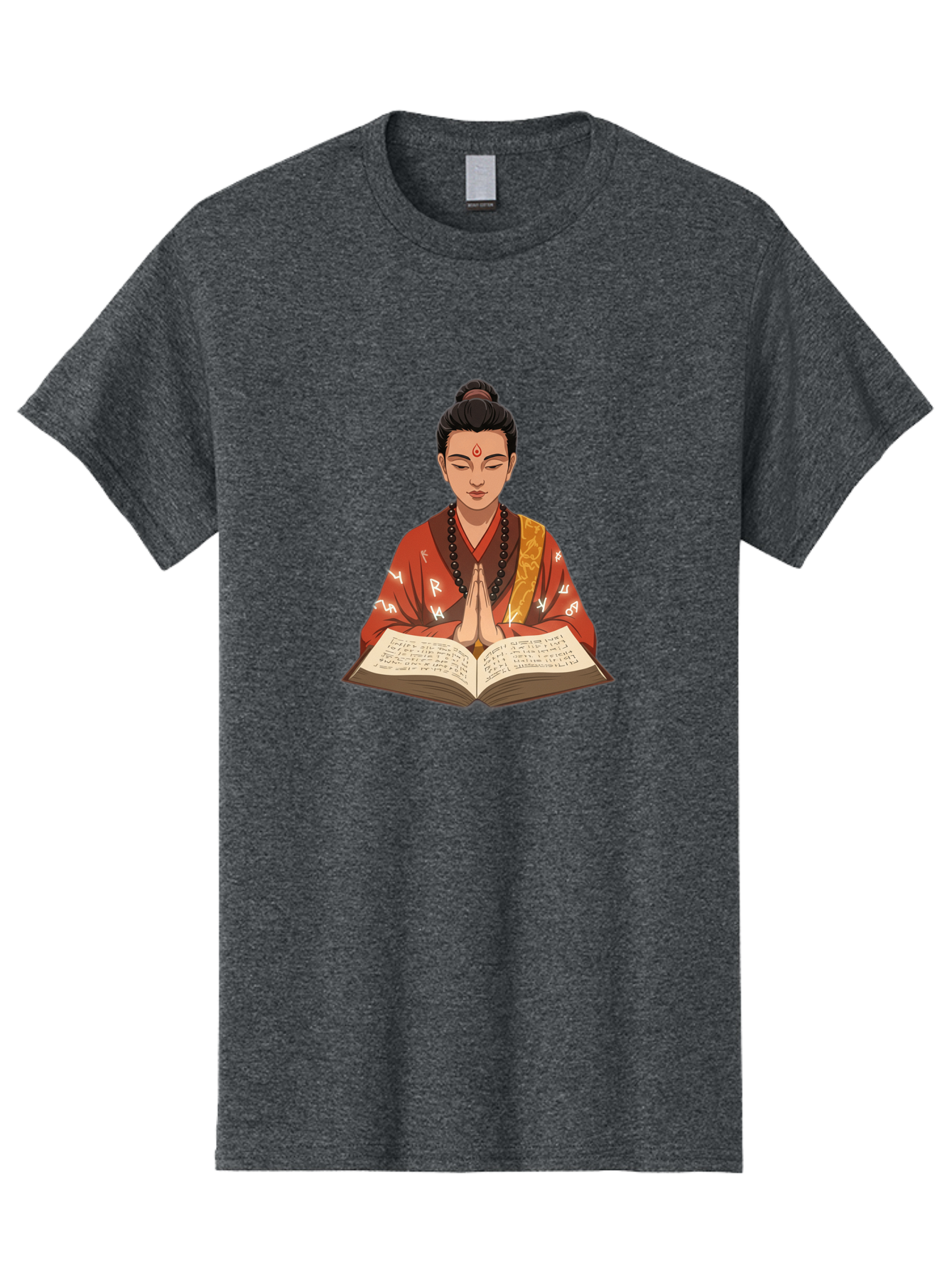 Buddhist-Monk-Praying Men'S Graphic Tee, 100% Cotton, Comfortable Casual Summer Wear, Machine Washable, Vintage Camera, Old Camera, Antique Camera, Black Camera, Classic Photography, Photography Equipment, Nostalgic Device, Film Camera, Bag227