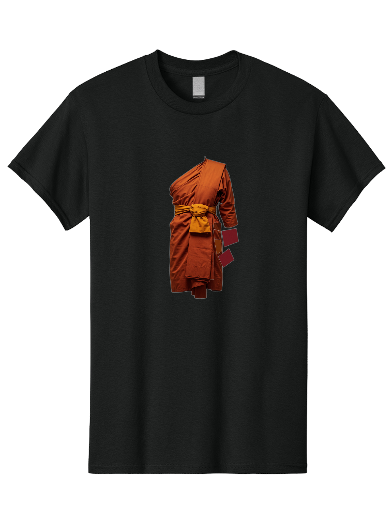 Buddhist-Monk-Robe-1 Men'S Graphic Tee, 100% Cotton, Comfortable Casual Summer Wear, Machine Washable, Vintage Camera, Old Camera, Antique Camera, Black Camera, Classic Photography, Photography Equipment, Nostalgic Device, Film Camera, Bag228