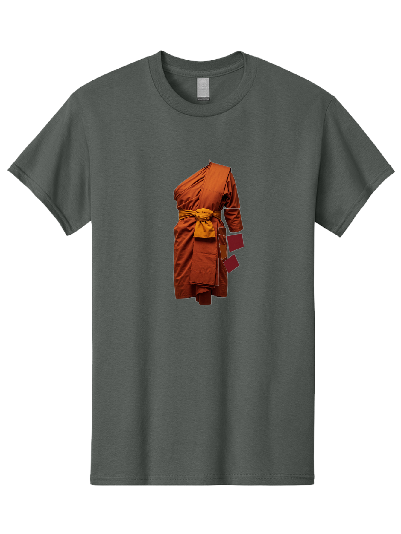 Buddhist-Monk-Robe-1 Men'S Graphic Tee, 100% Cotton, Comfortable Casual Summer Wear, Machine Washable, Vintage Camera, Old Camera, Antique Camera, Black Camera, Classic Photography, Photography Equipment, Nostalgic Device, Film Camera, Bag228