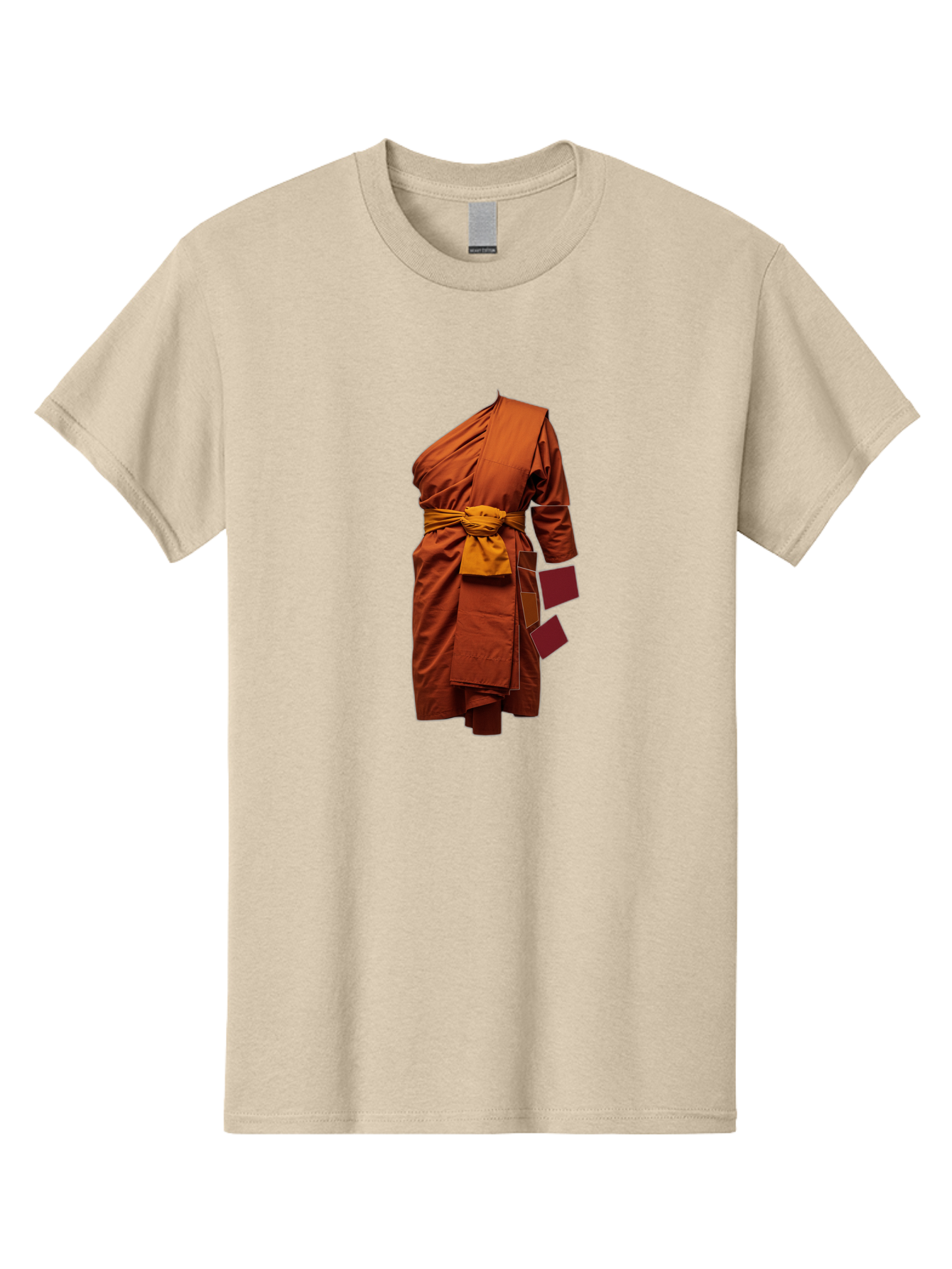 Buddhist-Monk-Robe-1 Men'S Graphic Tee, 100% Cotton, Comfortable Casual Summer Wear, Machine Washable, Vintage Camera, Old Camera, Antique Camera, Black Camera, Classic Photography, Photography Equipment, Nostalgic Device, Film Camera, Bag228