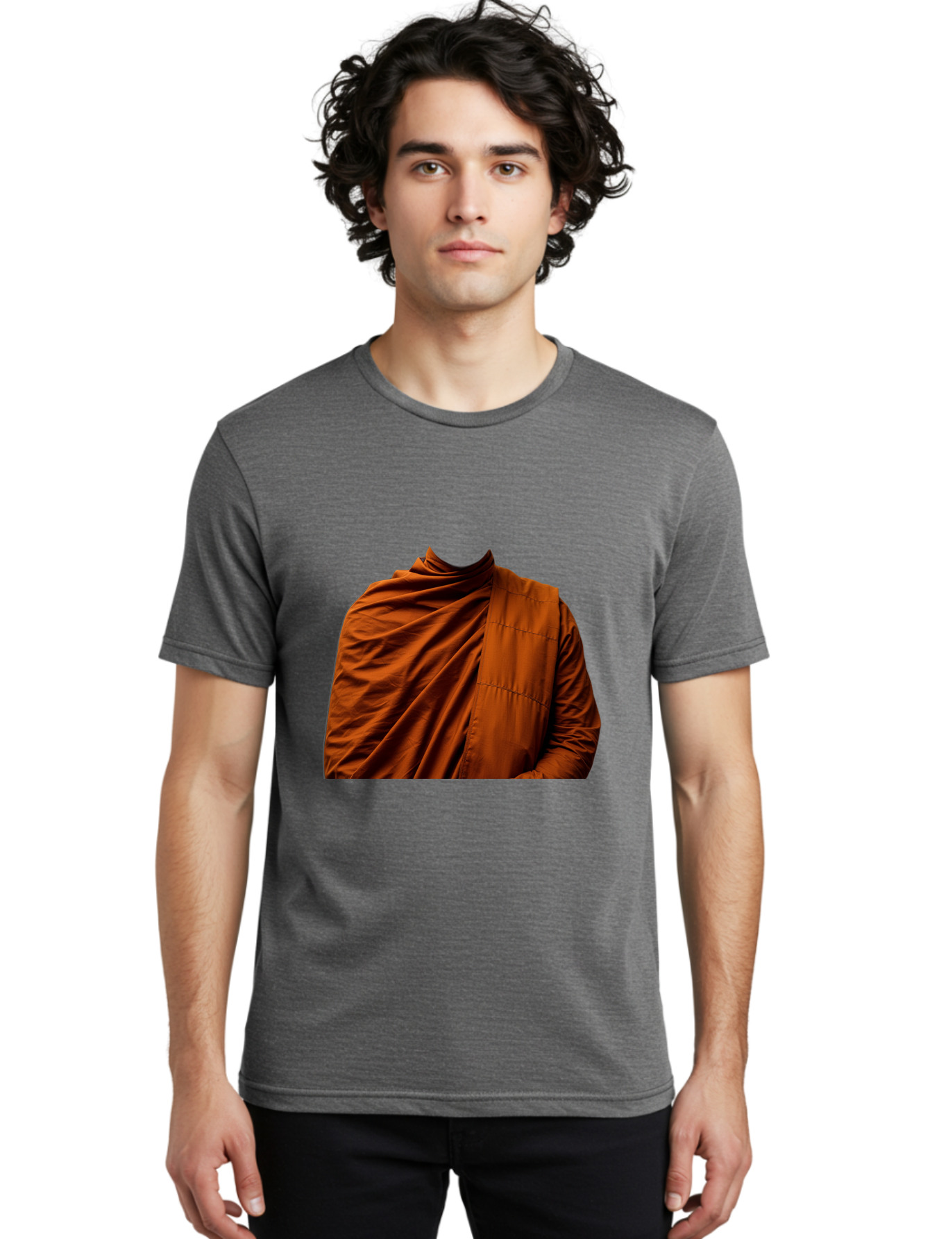 Buddhist-Monk-Robe Men'S Graphic Tee, 100% Cotton, Comfortable Casual Summer Wear, Machine Washable, Vintage Camera, Old Camera, Antique Camera, Black Camera, Classic Photography, Photography Equipment, Nostalgic Device, Film Camera, Bag229