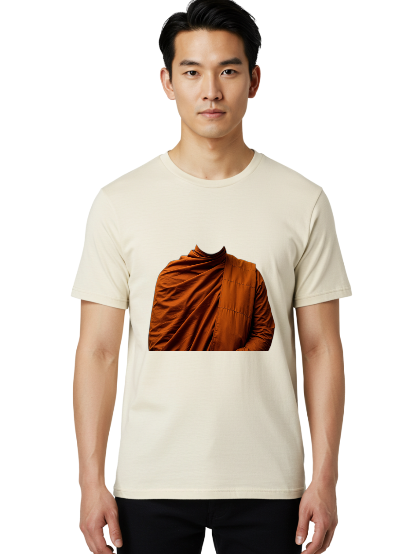 Buddhist-Monk-Robe Men'S Graphic Tee, 100% Cotton, Comfortable Casual Summer Wear, Machine Washable, Vintage Camera, Old Camera, Antique Camera, Black Camera, Classic Photography, Photography Equipment, Nostalgic Device, Film Camera, Bag229