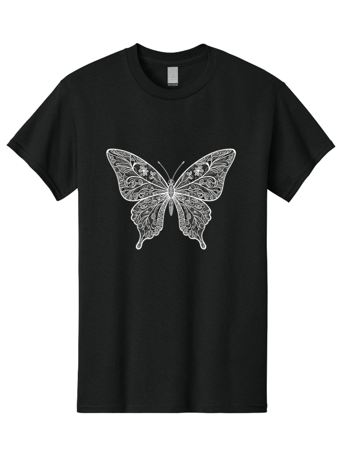 Butterfly Men'S Graphic Tee, 100% Cotton, Comfortable Casual Summer Wear, Machine Washable, Vintage Camera, Old Camera, Antique Camera, Black Camera, Classic Photography, Photography Equipment, Nostalgic Device, Film Camera, Camera Art Bag236