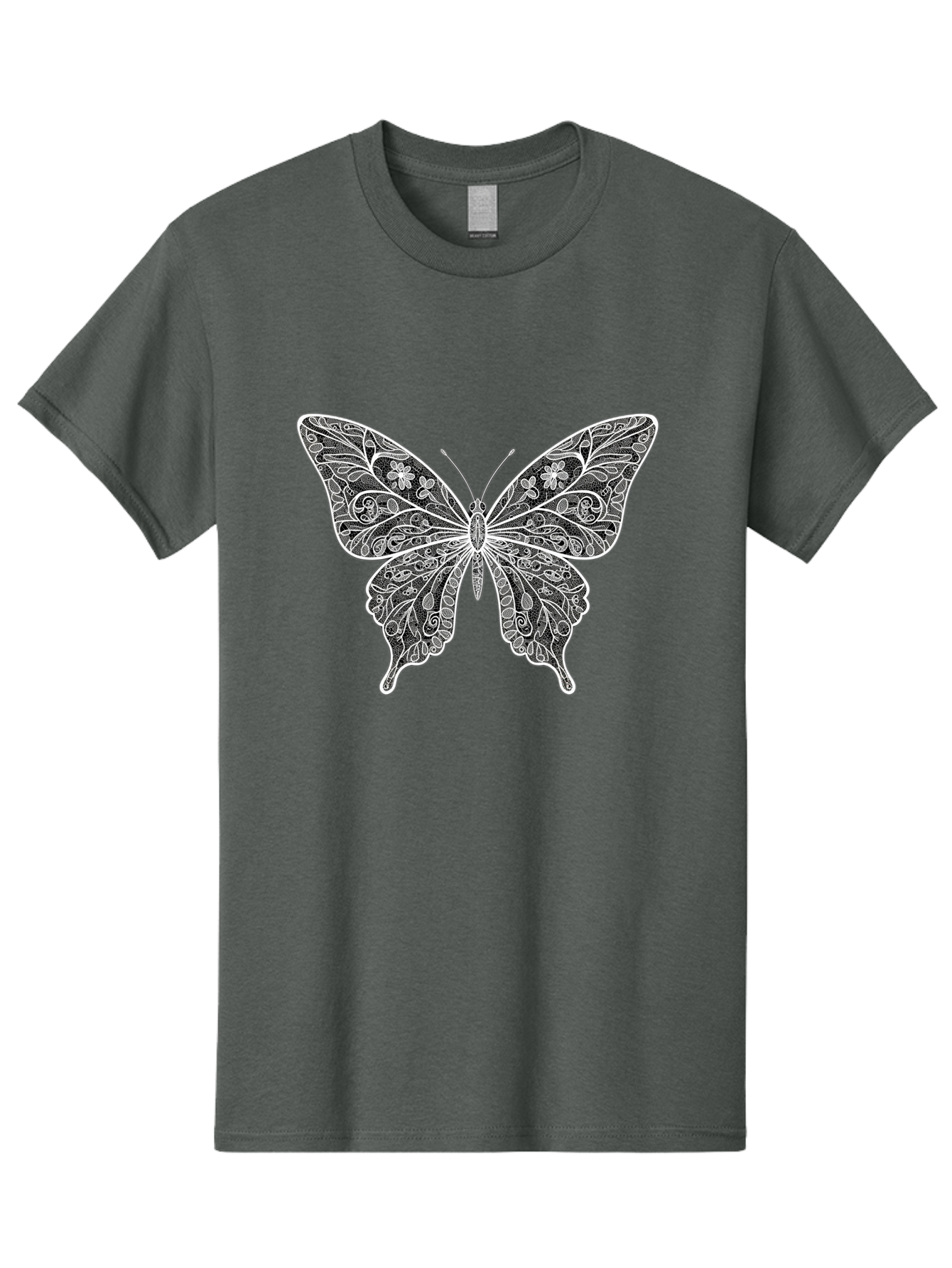 Butterfly Men'S Graphic Tee, 100% Cotton, Comfortable Casual Summer Wear, Machine Washable, Vintage Camera, Old Camera, Antique Camera, Black Camera, Classic Photography, Photography Equipment, Nostalgic Device, Film Camera, Camera Art Bag236