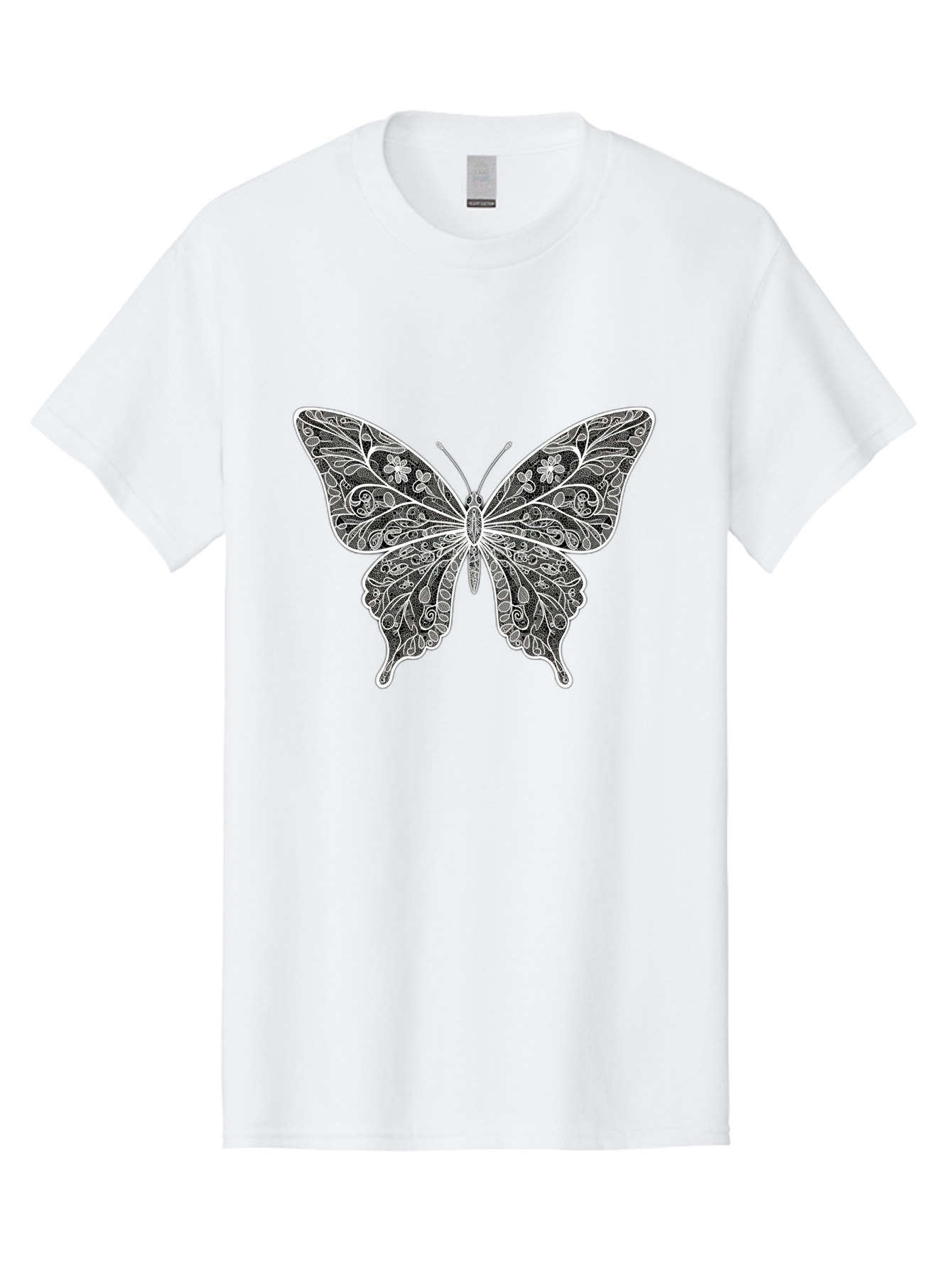 Butterfly Men'S Graphic Tee, 100% Cotton, Comfortable Casual Summer Wear, Machine Washable, Vintage Camera, Old Camera, Antique Camera, Black Camera, Classic Photography, Photography Equipment, Nostalgic Device, Film Camera, Camera Art Bag236