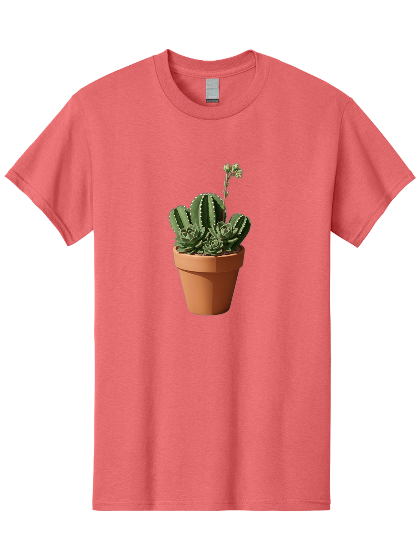 Cactus-In-Terracotta-Pot Men'S Graphic Tee, 100% Cotton, Comfortable Casual Summer Wear, Machine Washable, Vintage Camera, Old Camera, Antique Camera, Black Camera, Classic Photography, Photography Equipment, Nostalgic Device, Film Camera, Bag237