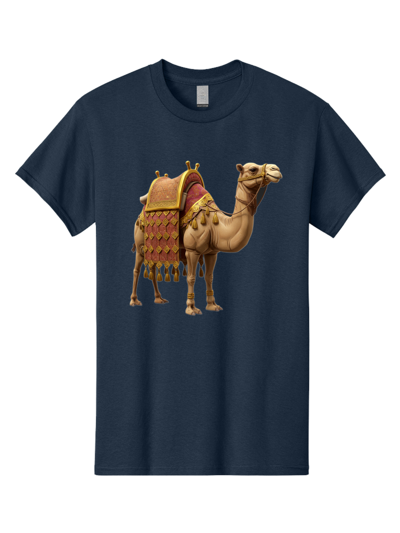 Camel-2 Men'S Graphic Tee, 100% Cotton, Comfortable Casual Summer Wear, Machine Washable, Vintage Camera, Old Camera, Antique Camera, Black Camera, Classic Photography, Photography Equipment, Nostalgic Device, Film Camera, Camera Art Bag240