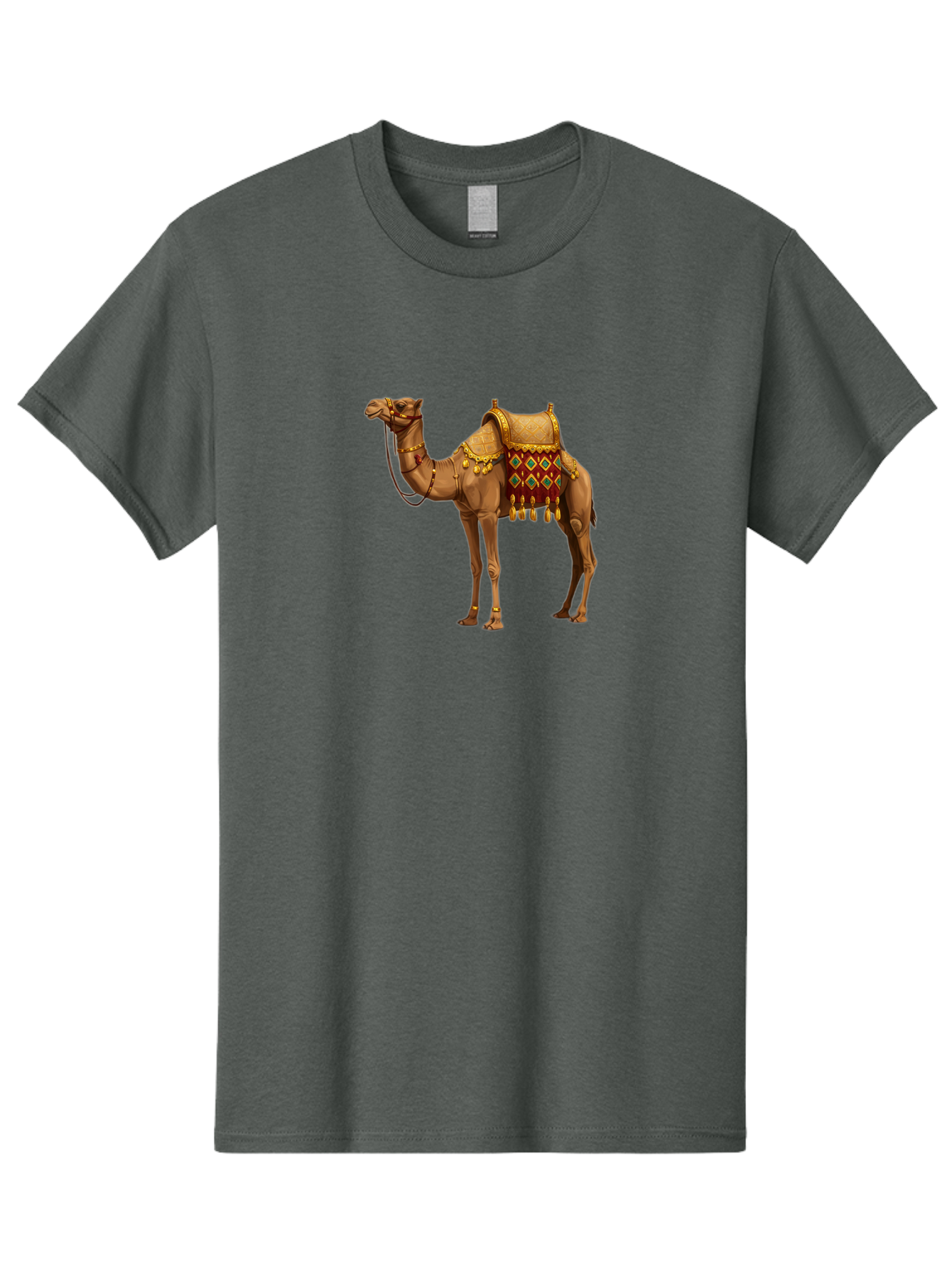 Camel-3 Men'S Graphic Tee, 100% Cotton, Comfortable Casual Summer Wear, Machine Washable, Vintage Camera, Old Camera, Antique Camera, Black Camera, Classic Photography, Photography Equipment, Nostalgic Device, Film Camera, Camera Art Bag241