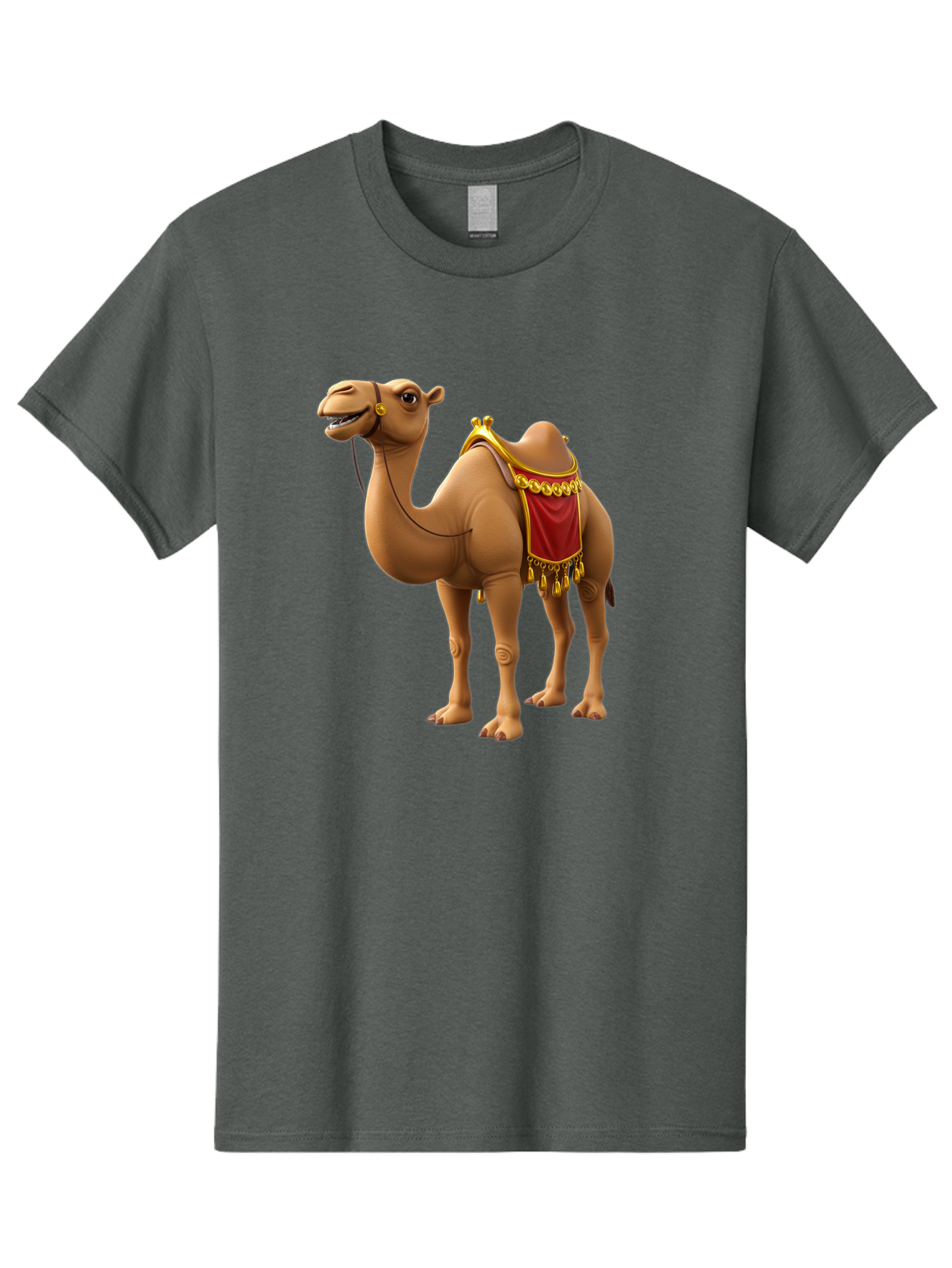 Camel-With-Red-Saddle Men'S Graphic Tee, 100% Cotton, Comfortable Casual Summer Wear, Machine Washable, Vintage Camera, Old Camera, Antique Camera, Black Camera, Classic Photography, Photography Equipment, Nostalgic Device, Film Camera, Bag242