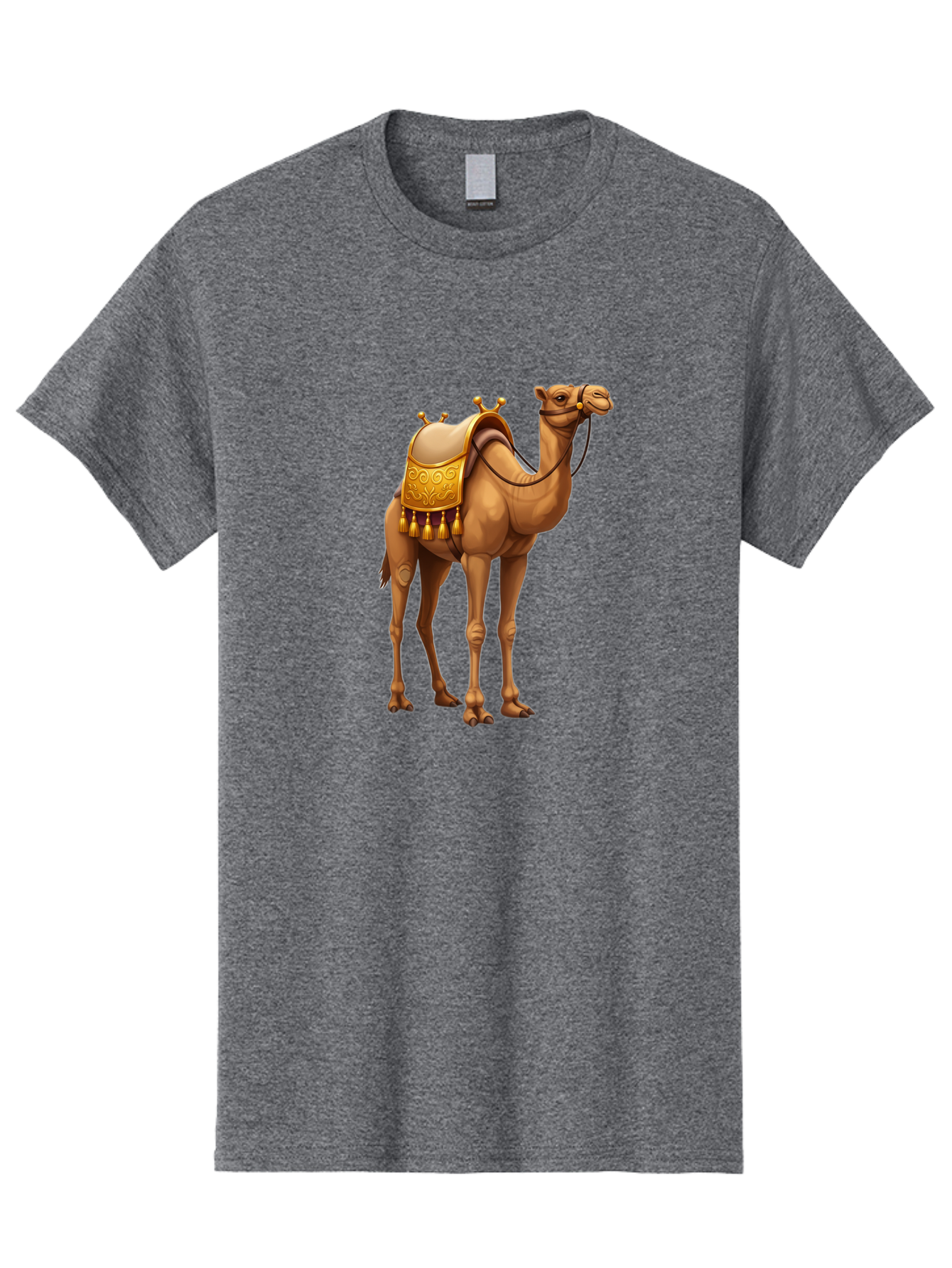 Camel Men'S Graphic Tee, 100% Cotton, Comfortable Casual Summer Wear, Machine Washable, Vintage Camera, Old Camera, Antique Camera, Black Camera, Classic Photography, Photography Equipment, Nostalgic Device, Film Camera, Camera Art Bag243