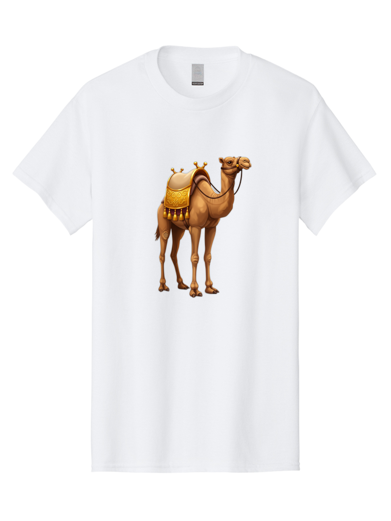 Camel Men'S Graphic Tee, 100% Cotton, Comfortable Casual Summer Wear, Machine Washable, Vintage Camera, Old Camera, Antique Camera, Black Camera, Classic Photography, Photography Equipment, Nostalgic Device, Film Camera, Camera Art Bag243