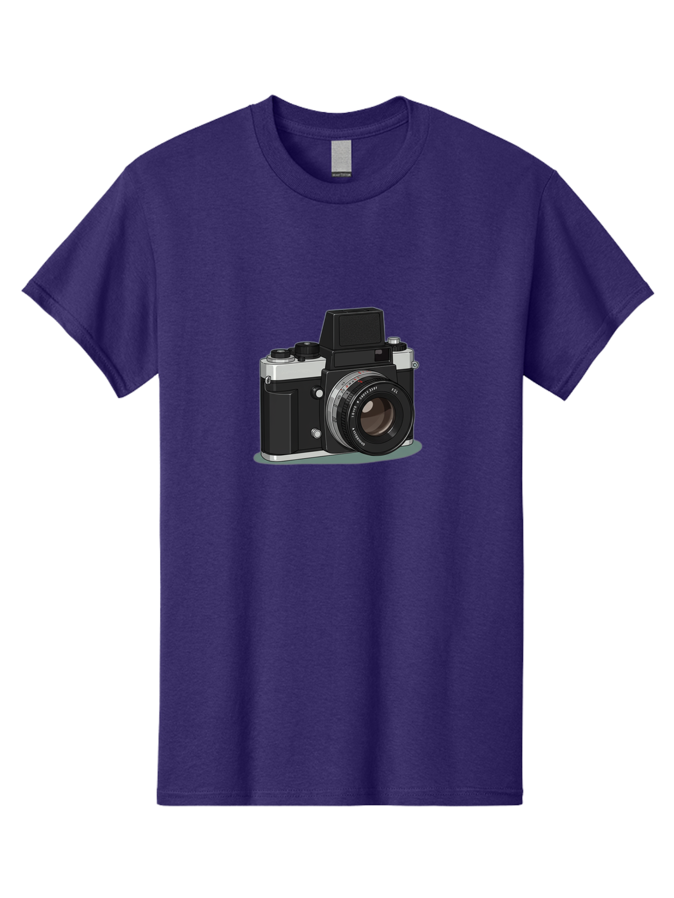 Camera Men'S Graphic Tee, 100% Cotton, Comfortable Casual Summer Wear, Machine Washable, Vintage Camera, Old Camera, Antique Camera, Black Camera, Classic Photography, Photography Equipment, Nostalgic Device, Film Camera, Camera Art Bag246