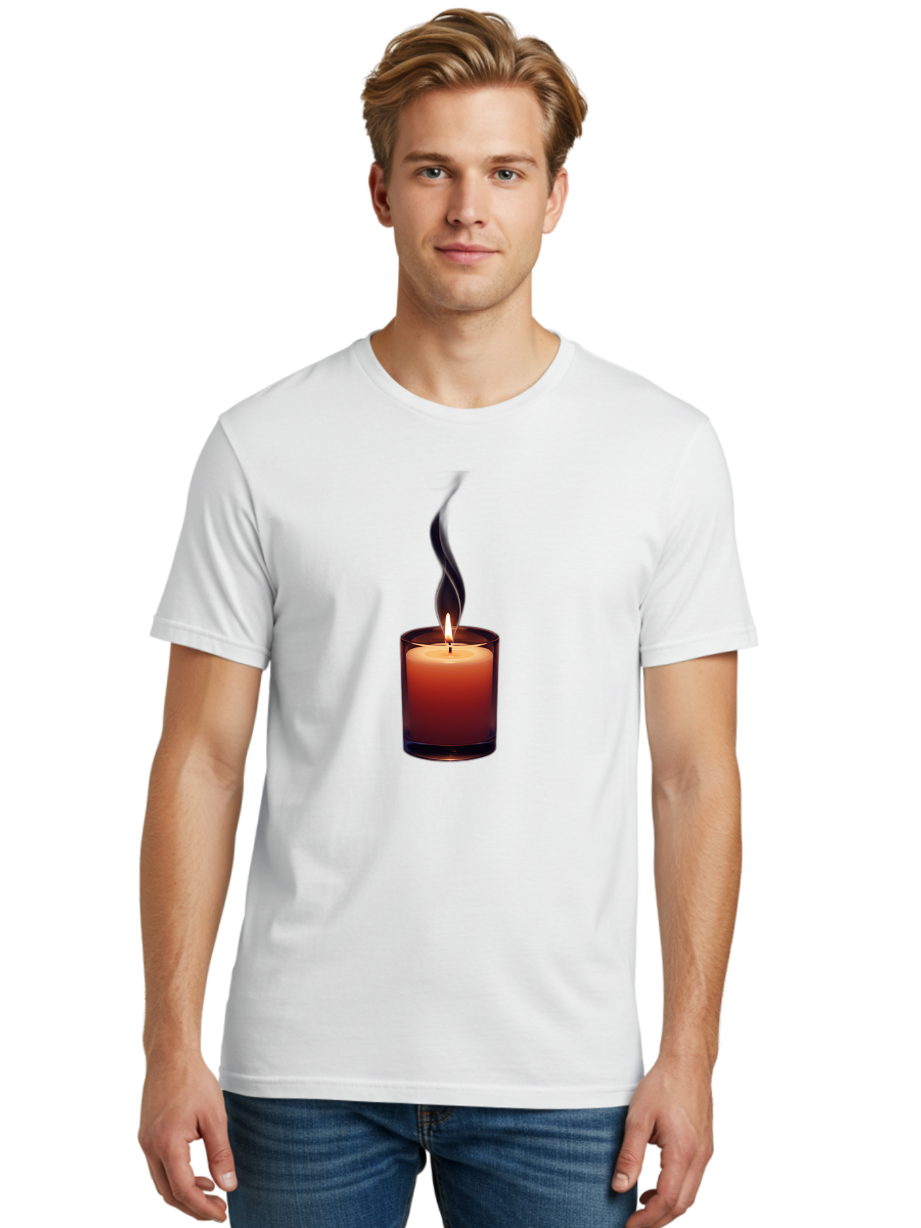 Candle-Flame Men'S Graphic Tee, 100% Cotton, Comfortable Casual Summer Wear, Machine Washable, Vintage Camera, Old Camera, Antique Camera, Black Camera, Classic Photography, Photography Equipment, Nostalgic Device, Film Camera, Camera Art Bag247